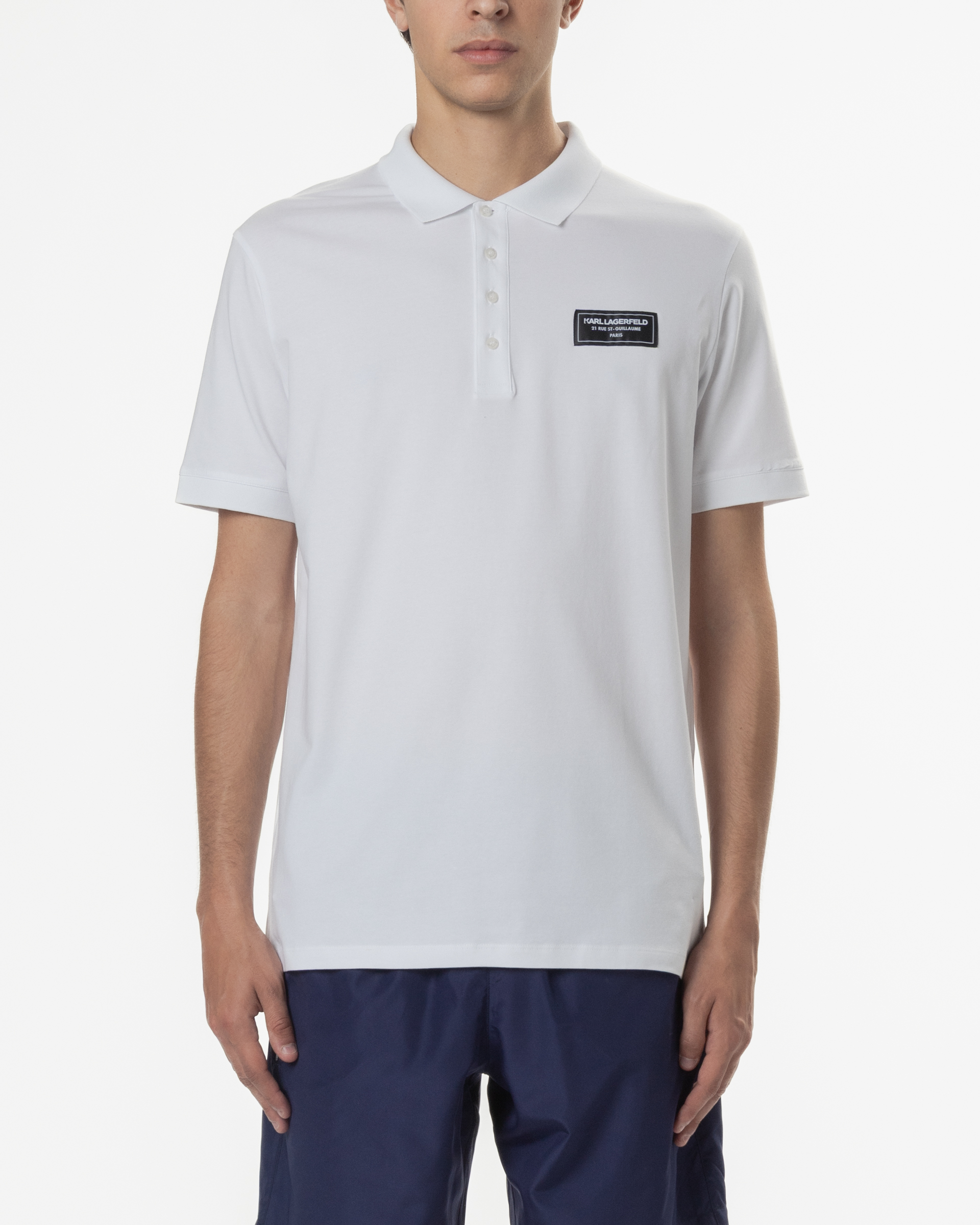 Polo Karl Lagerfeld 745019-552221 Branco