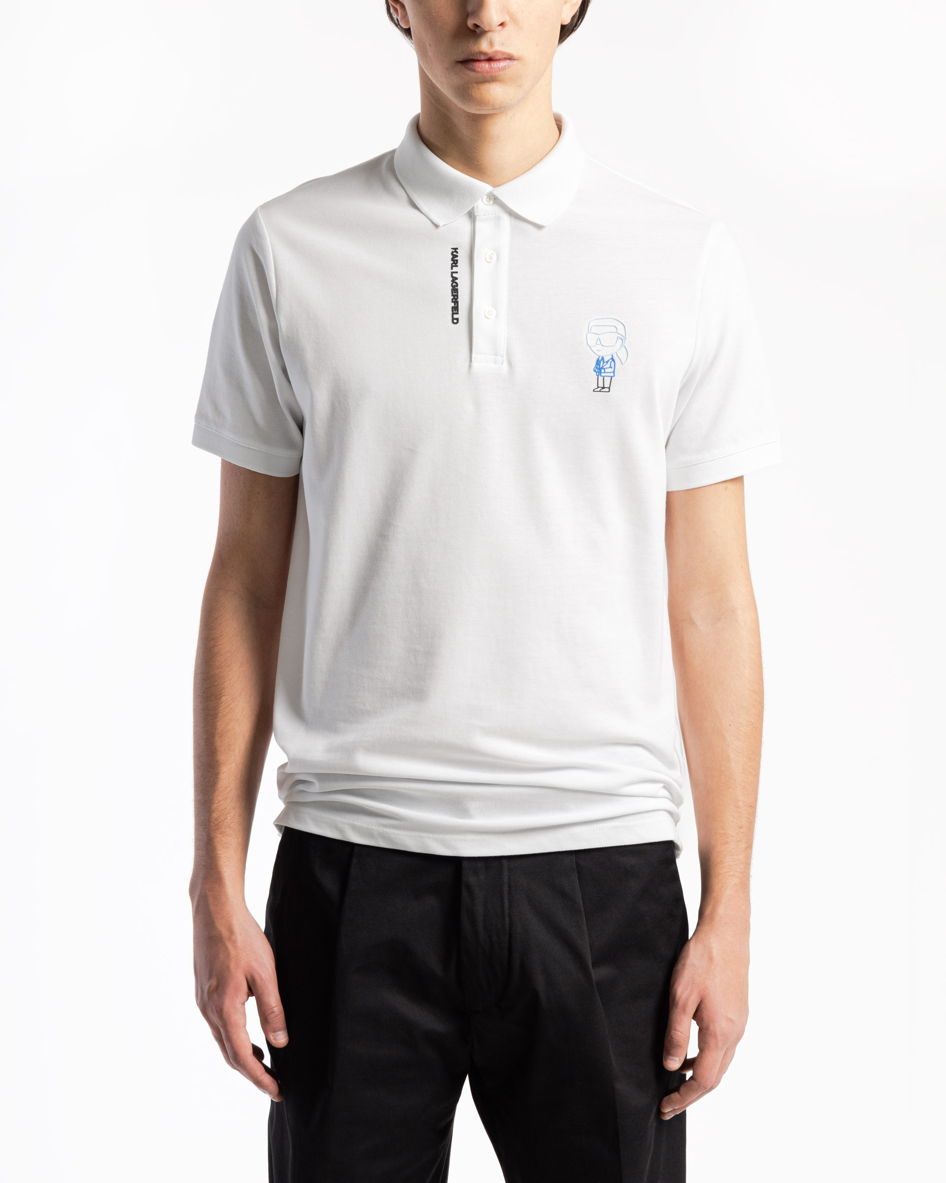 Polo Karl Lagerfeld 745401 Branco