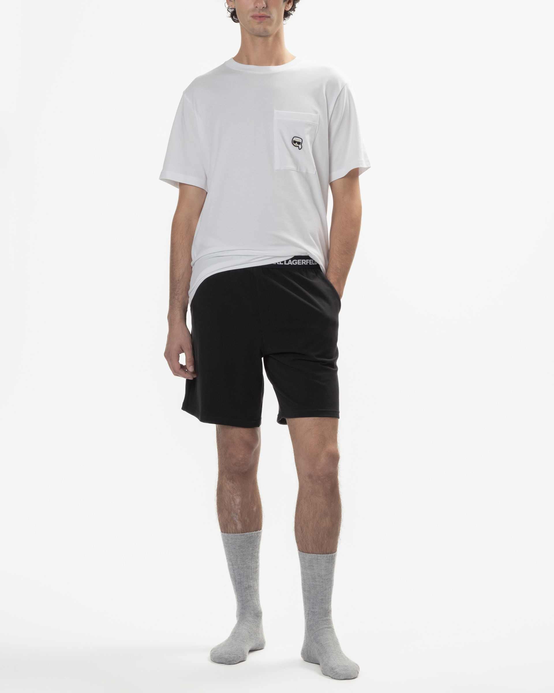 Pijama T-shirt + Calção Karl Lagerfeld 220M2105 Multicor