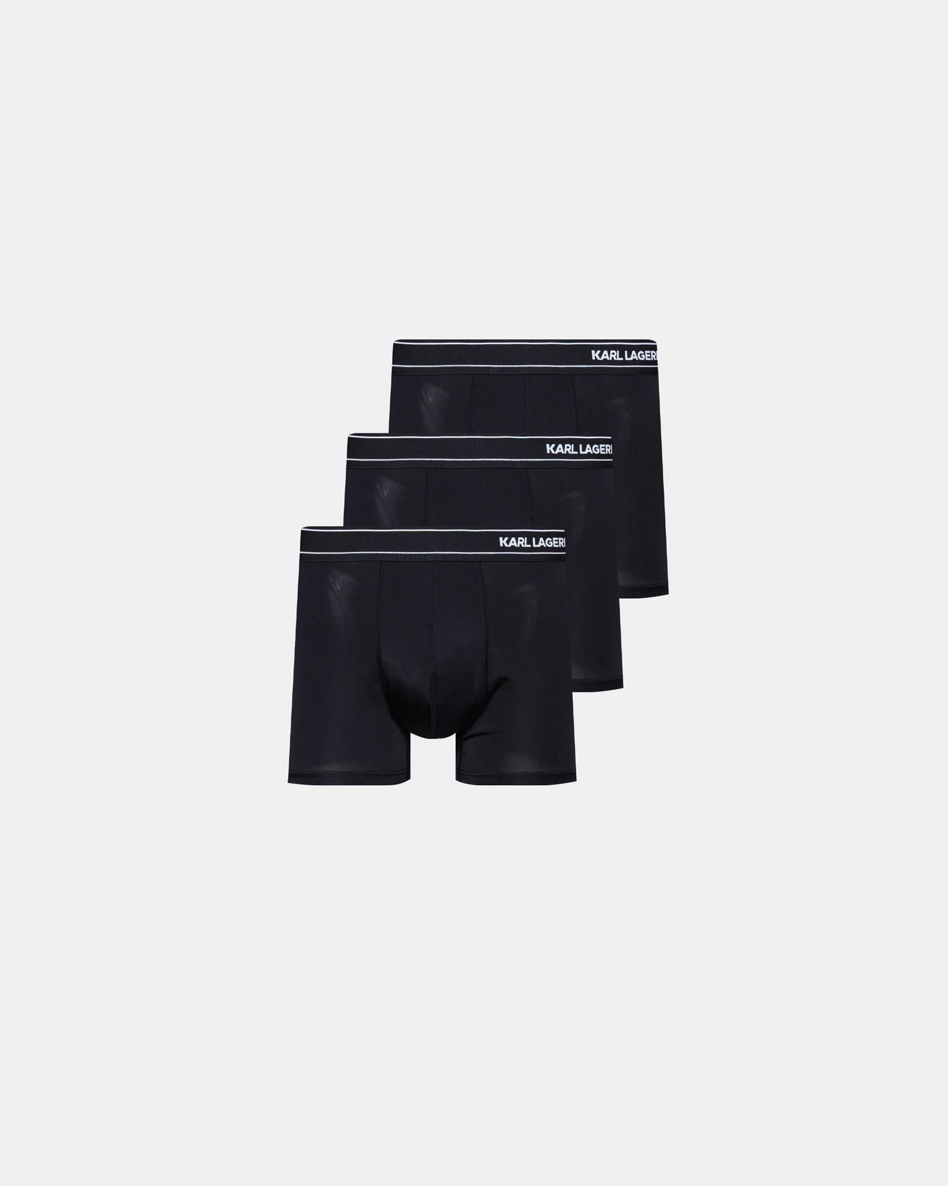 Pack 3 Boxers Karl Lagerfeld A1M47084 Preto