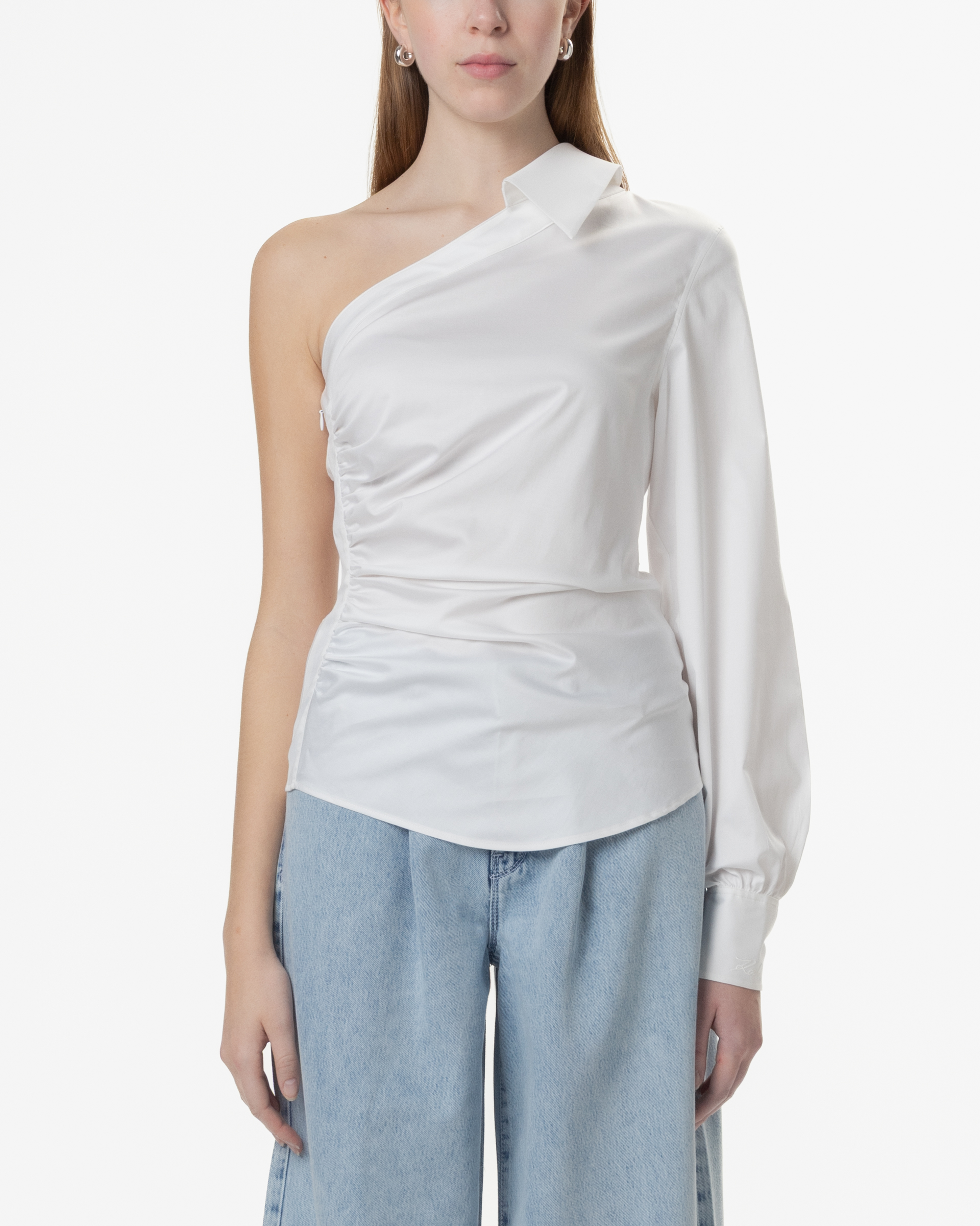 Blusa Karl Lagerfeld A2W11005 Branco