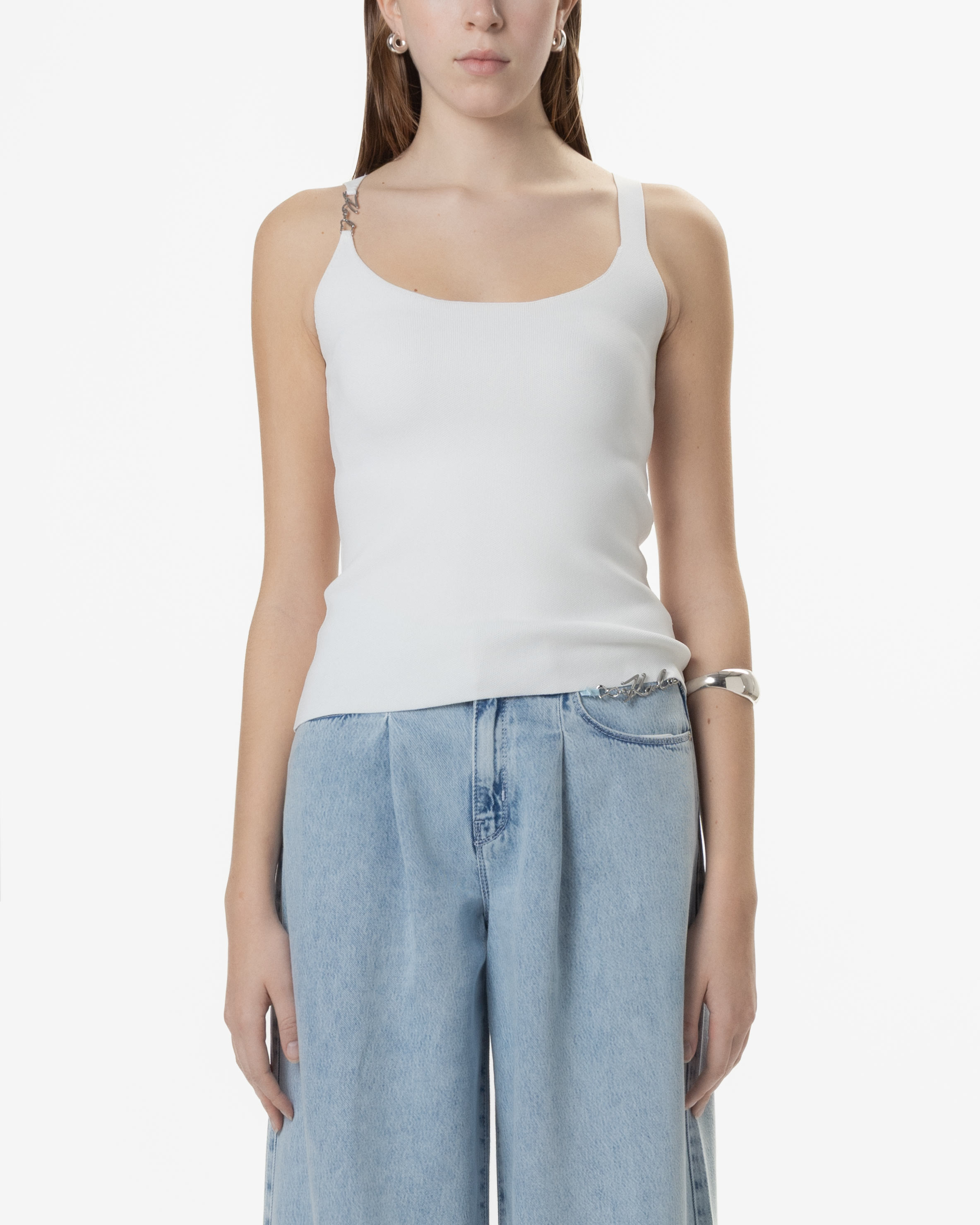 Top Karl Lagerfeld A2W18017 Branco