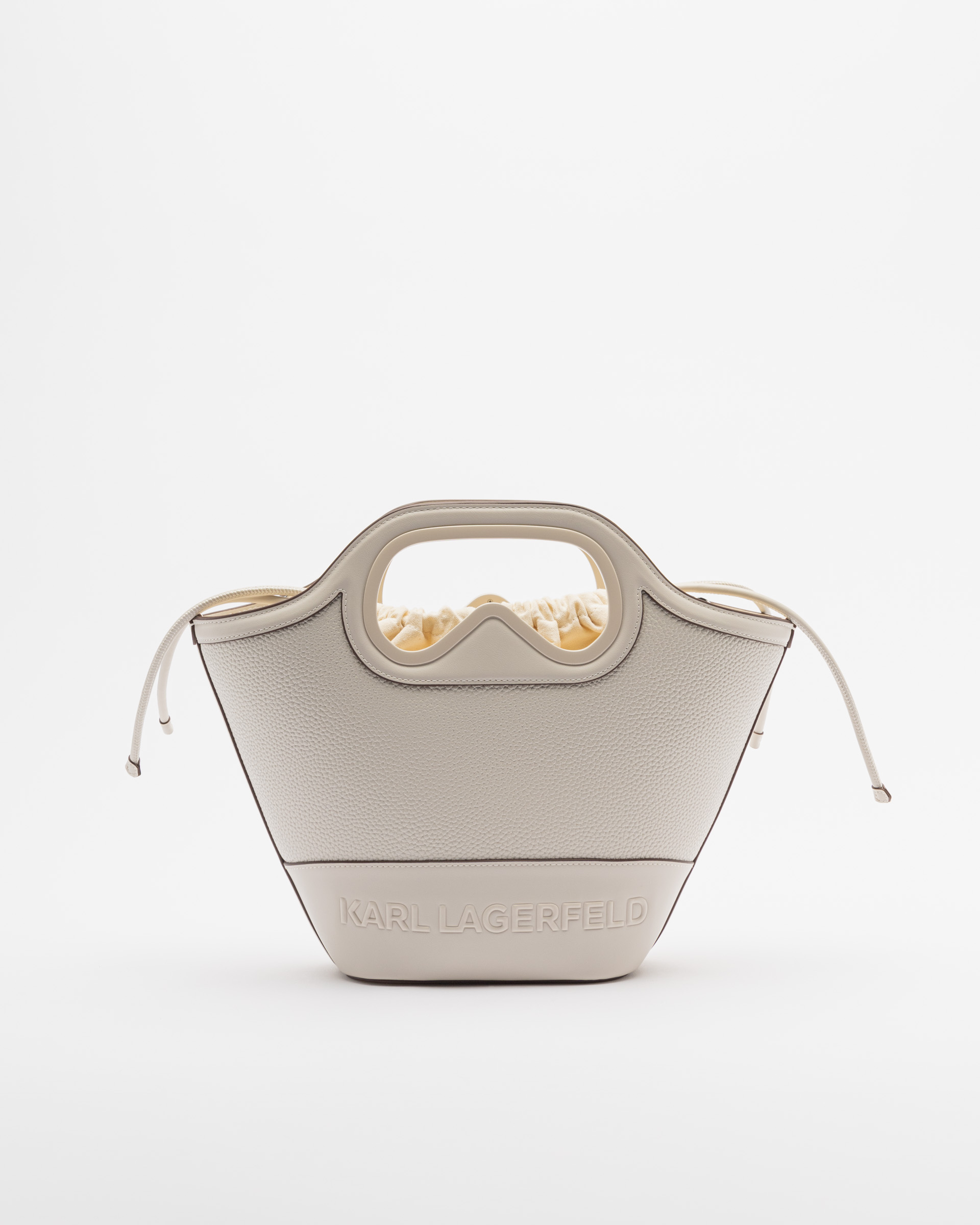 Mala shopper Karl Lagerfeld K/AVIATOR TULIP TOTE BAG Branco