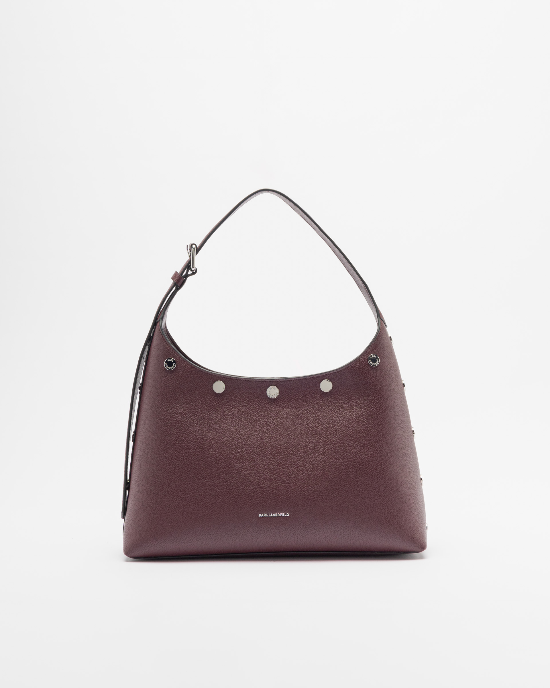 Mala hobo Karl Lagerfeld K/Rocky Marais Hobo Bordô