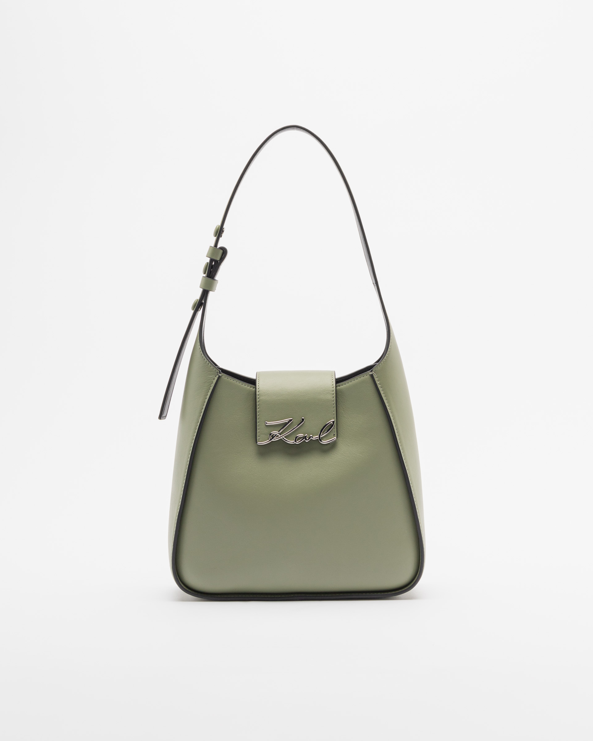 Mala hobo Karl Lagerfeld K/SIGNATURE HOBO BAG Verde