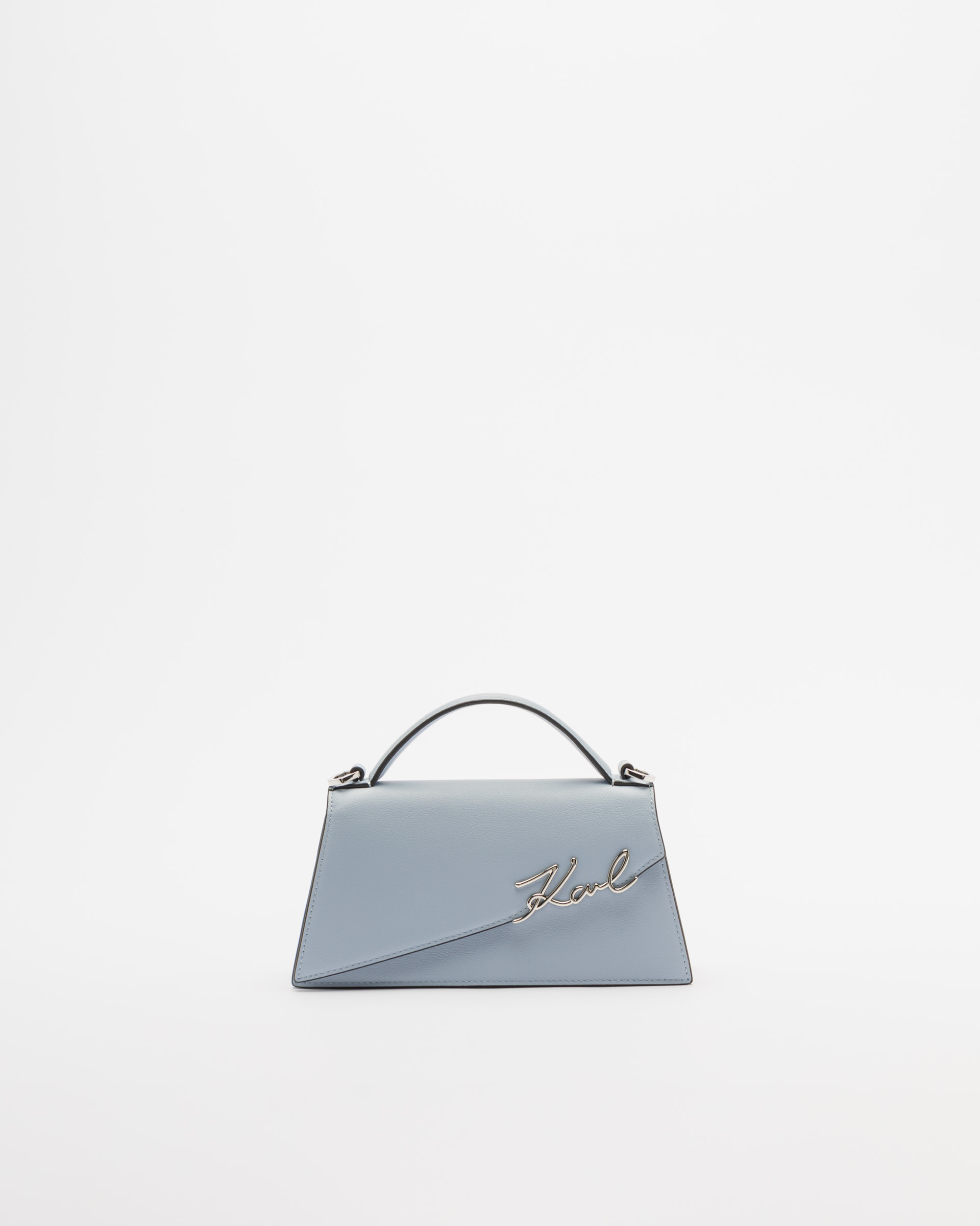 Mala de mão Karl Lagerfeld K/SIGNATURE SLIM CROSSBODY BAG Azul