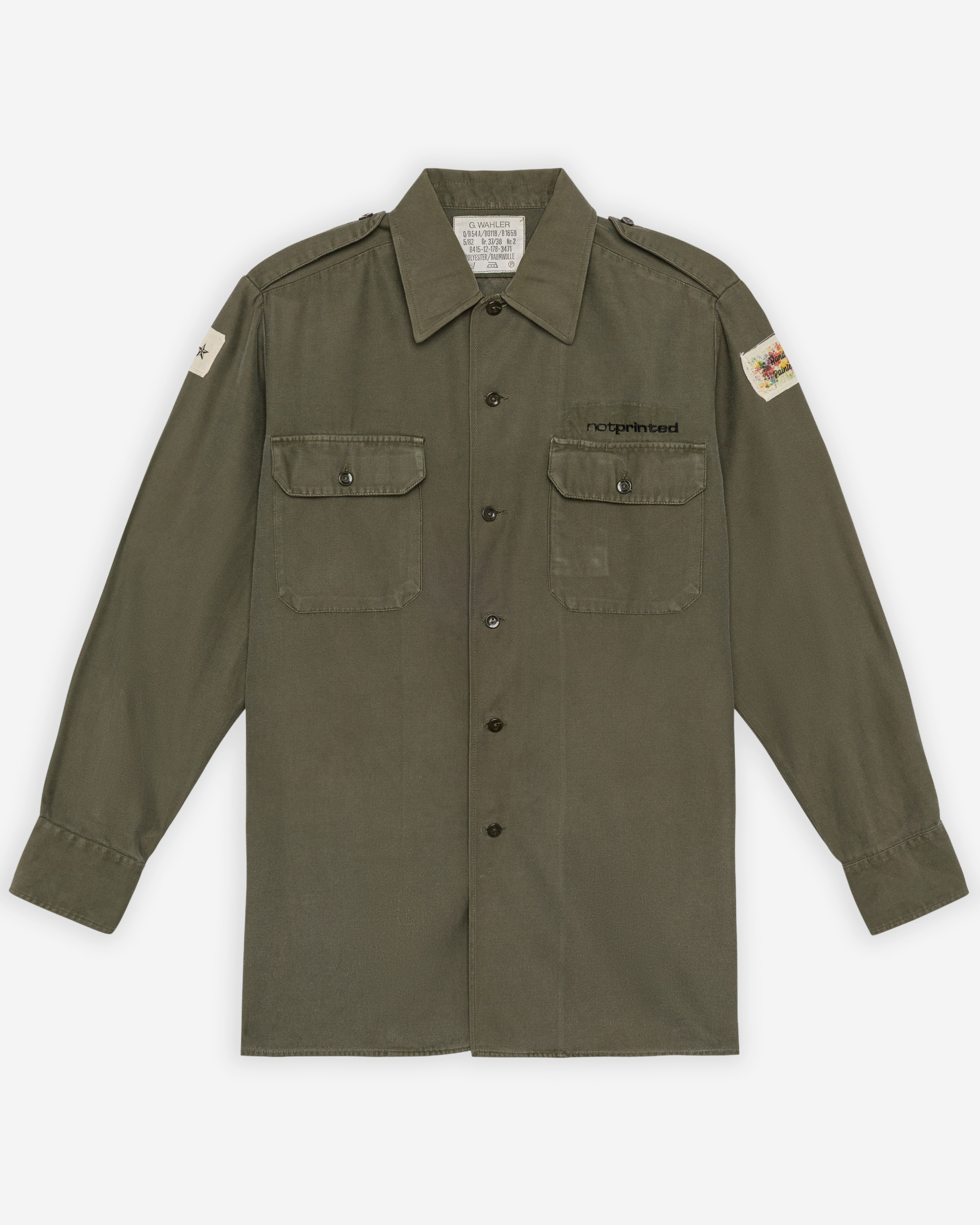Camisa Notprinted MOET Verde