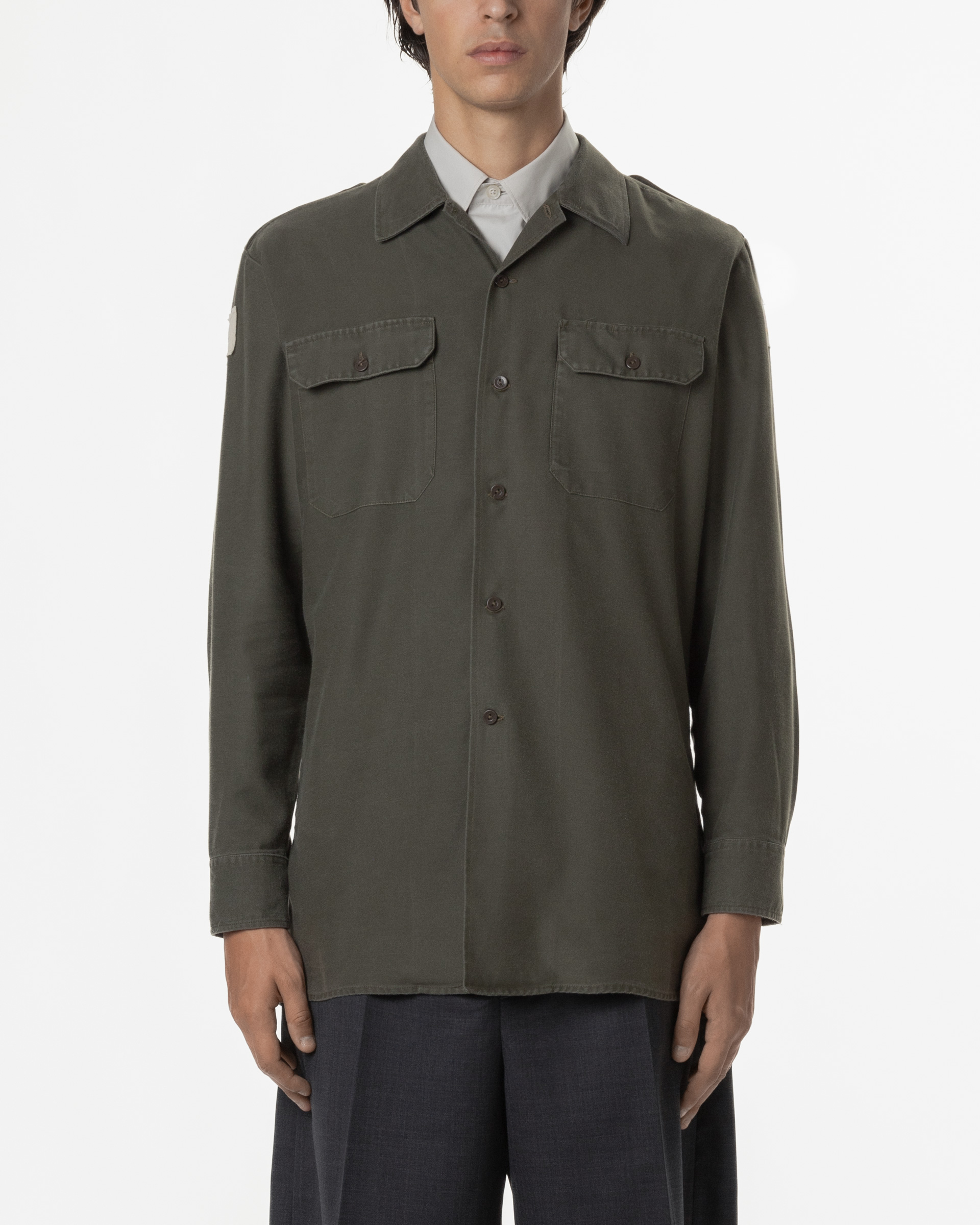 Camisa comprida Notprinted SUTRA Verde