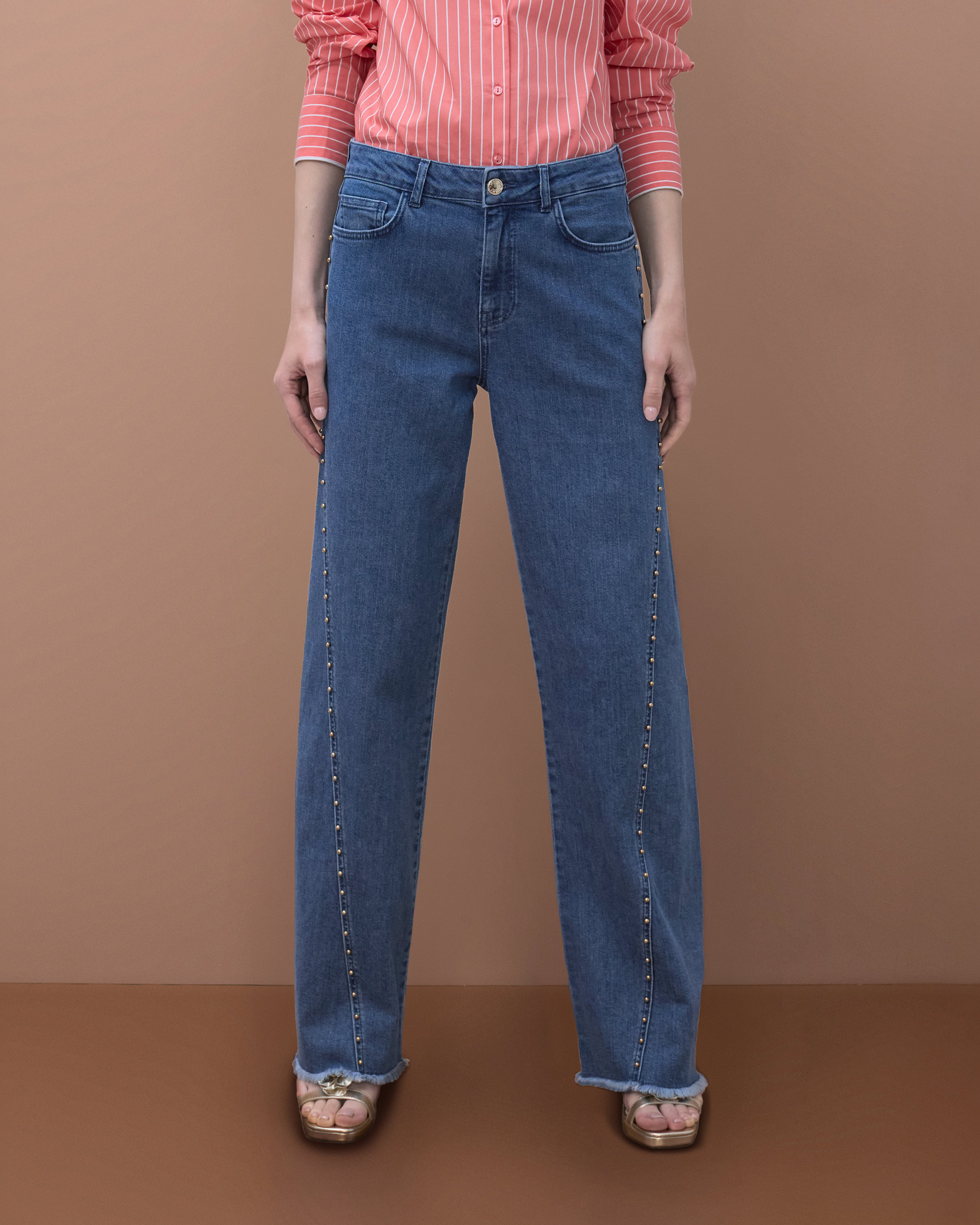 Calças de ganga Maite by Lola MS2614015 Azul