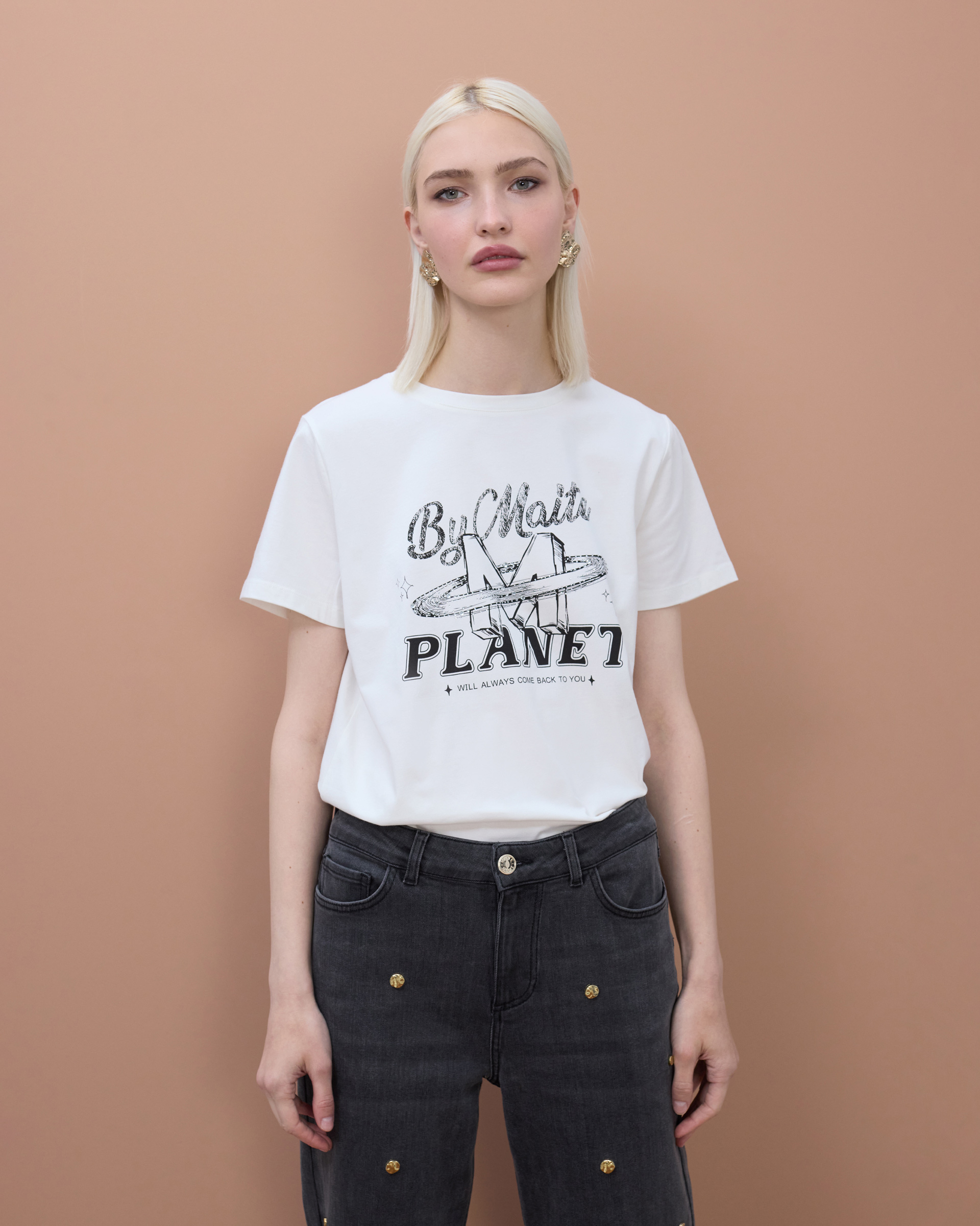 T-shirt Maite by Lola MS2615051 Branco