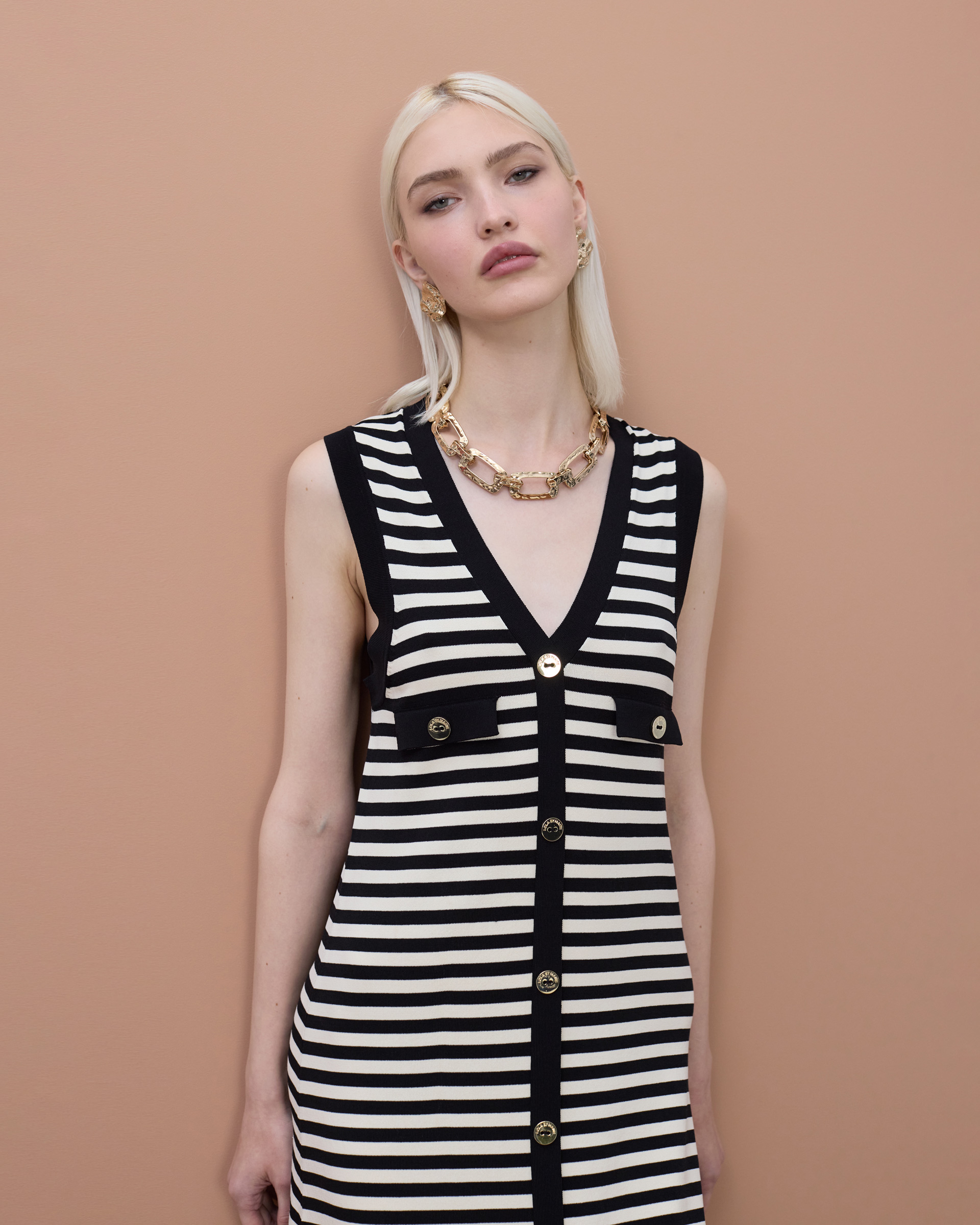 Vestido camiseiro Maite by Lola MS2616002 Branco