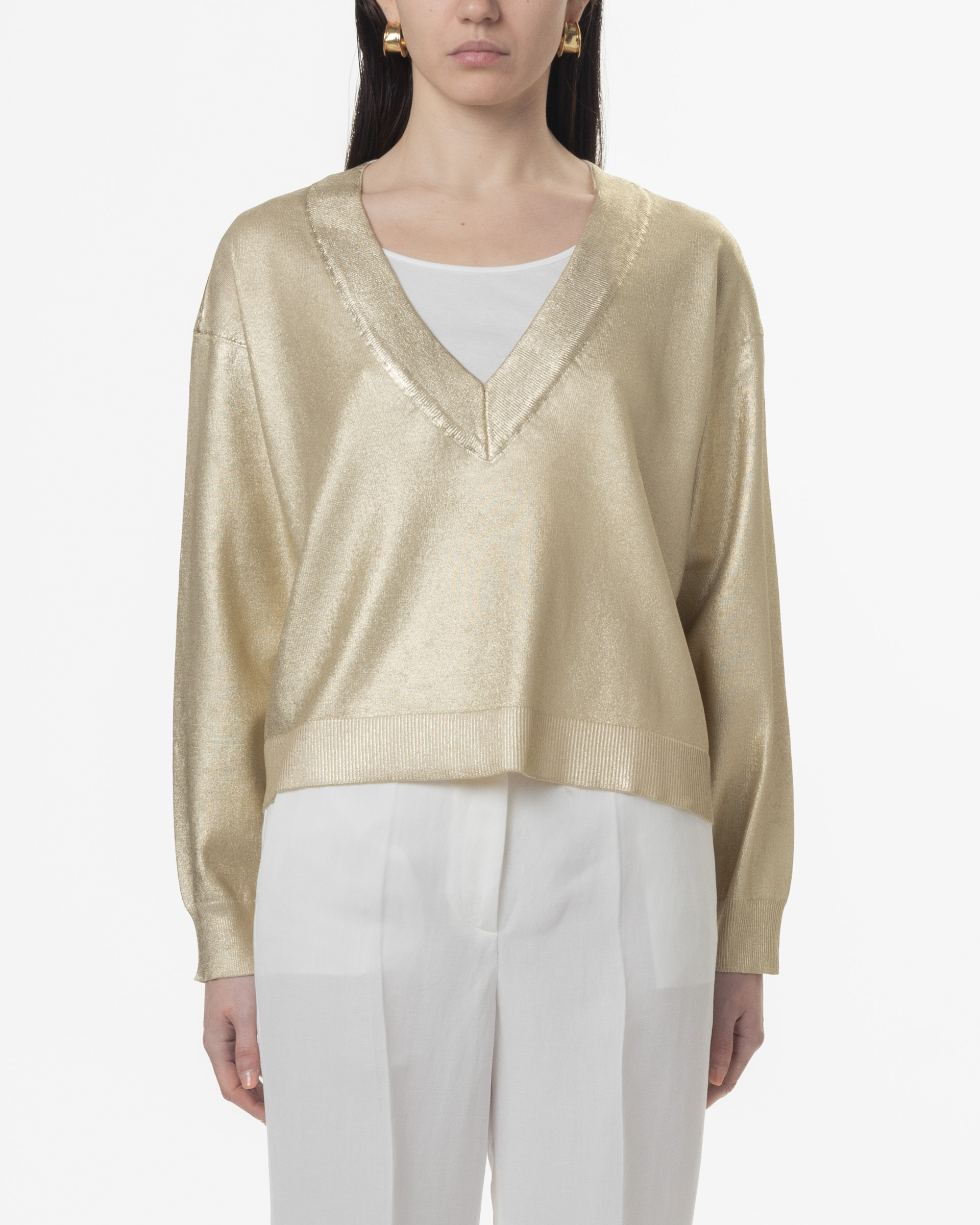 Camisola Lola Casademunt MS2511006 Dourado