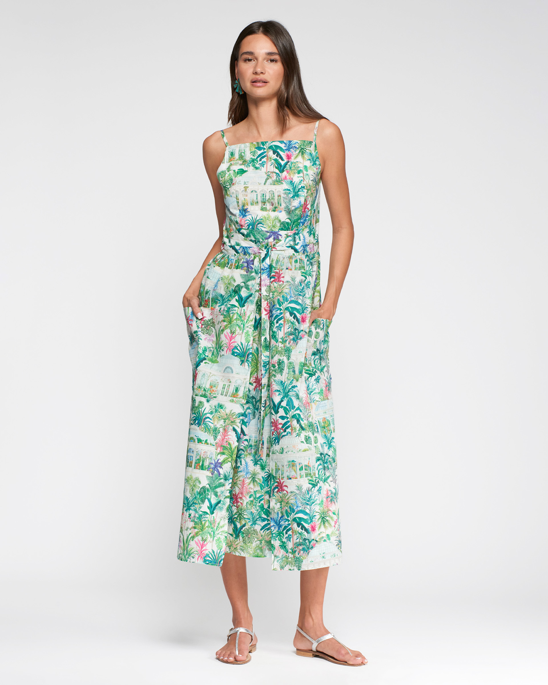 Vestido comprido VilaGallo 33354 Verde