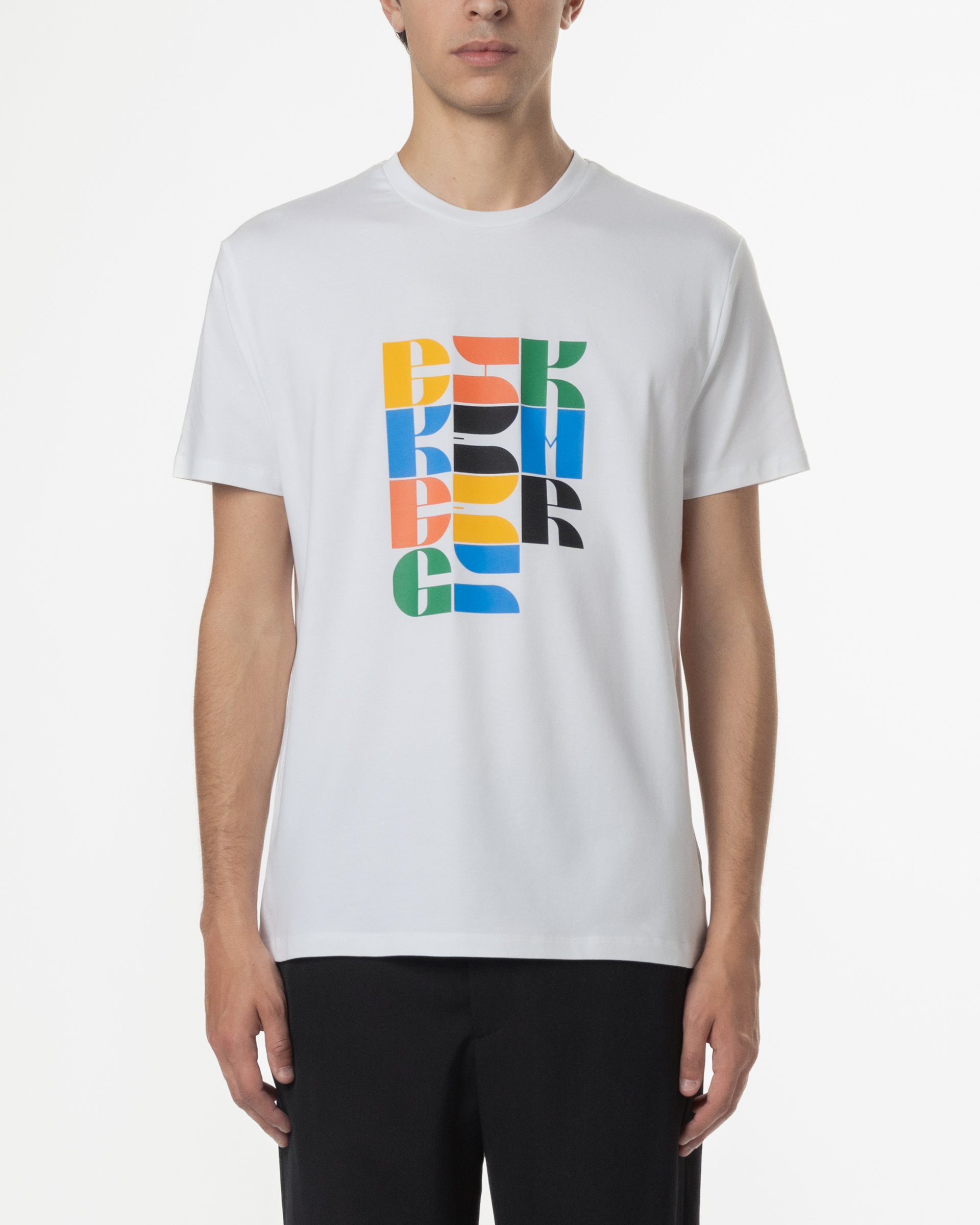 T-shirt Bikkembergs BMT0707 Branco