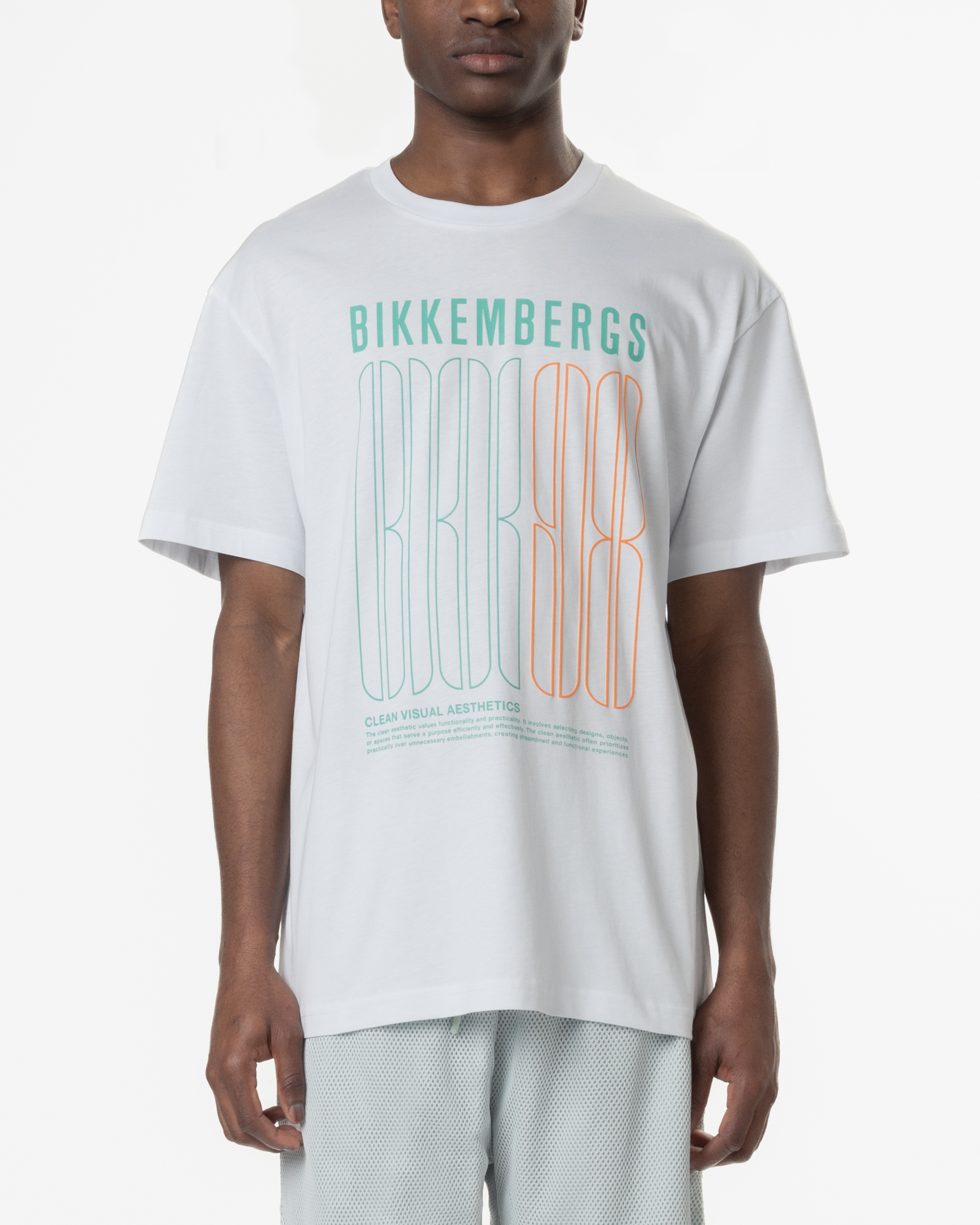 T-shirt Bikkembergs BMT0900 Branco