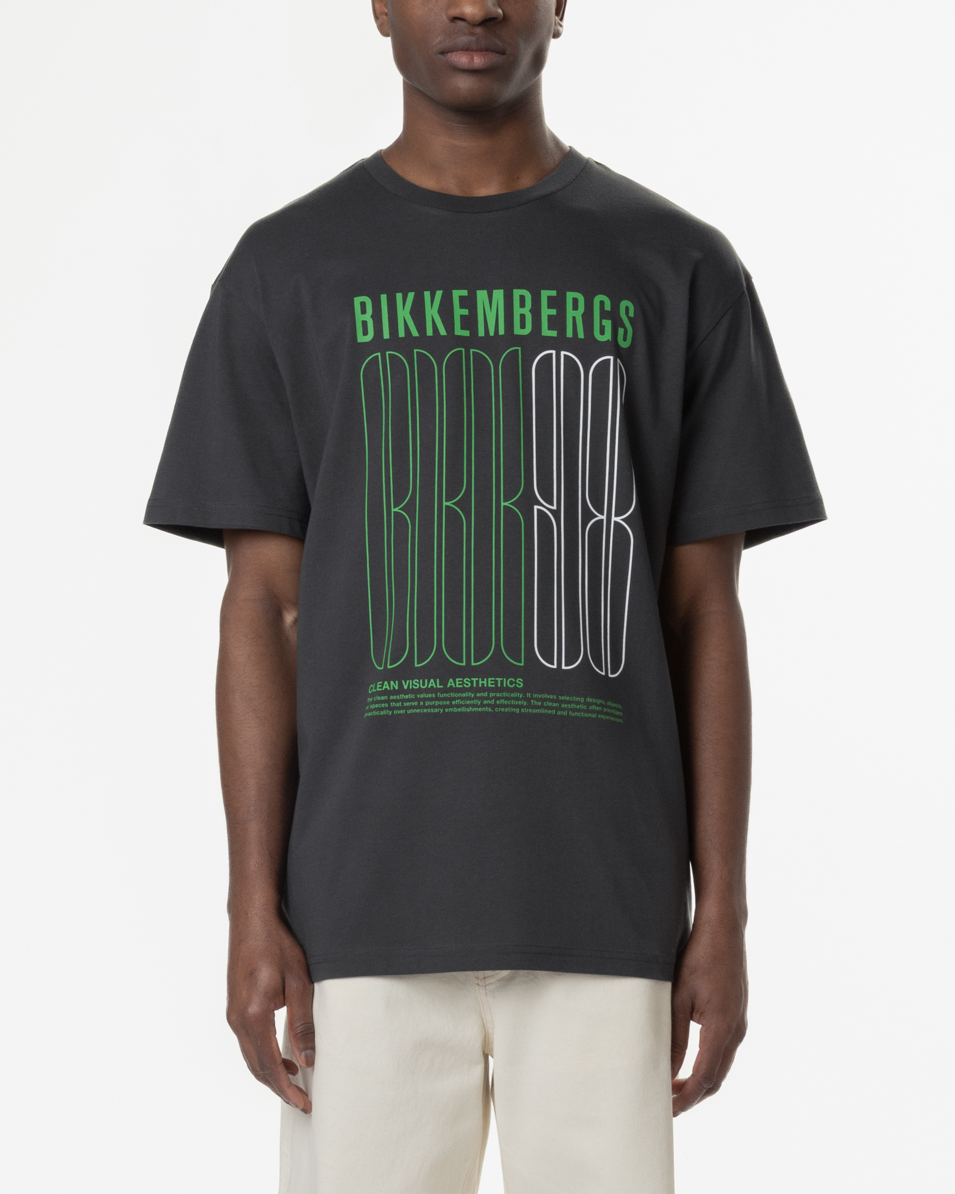 T-shirt Bikkembergs BMT0900 Preto
