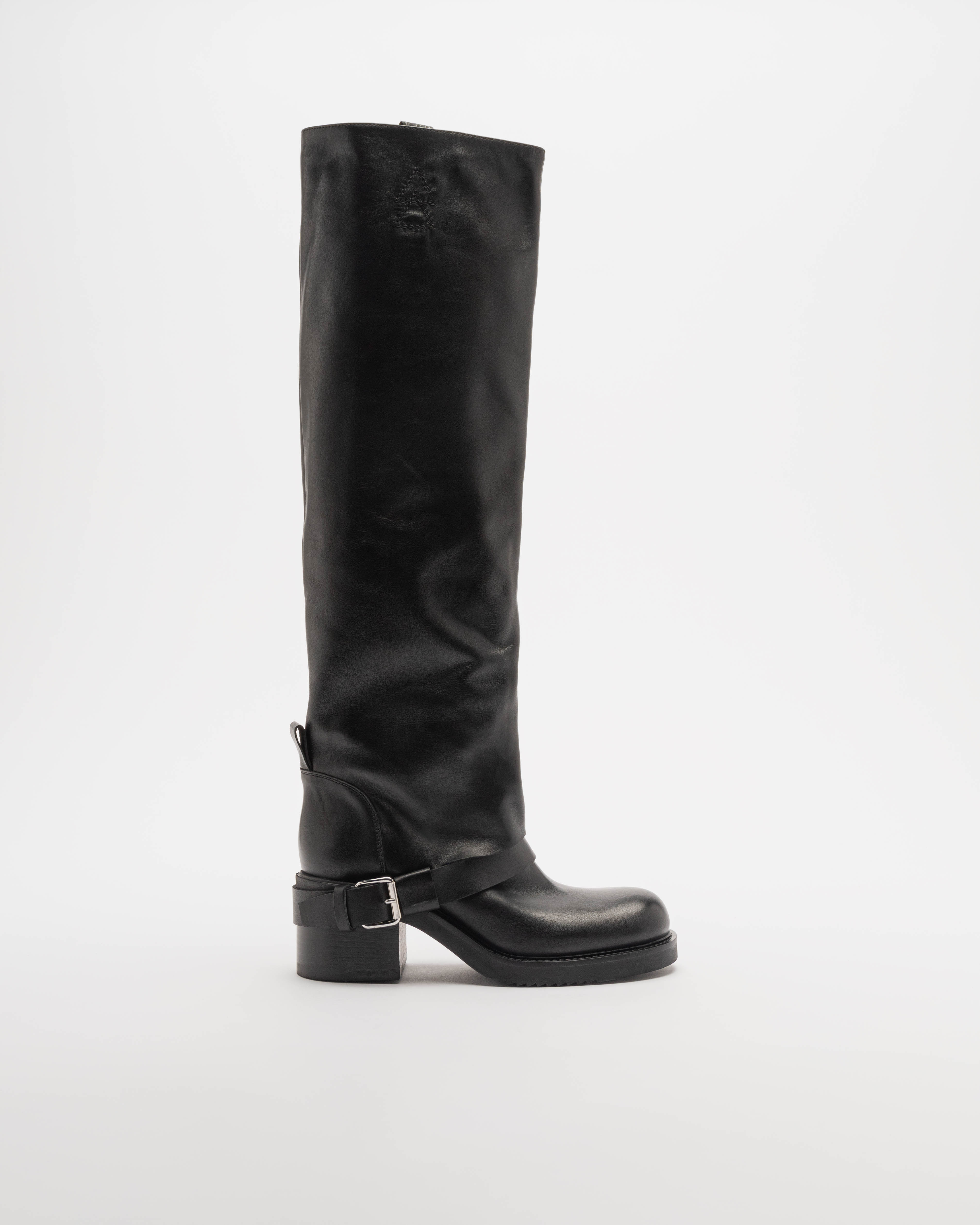 Botas de cano alto Elena Iachi E4048 Preto