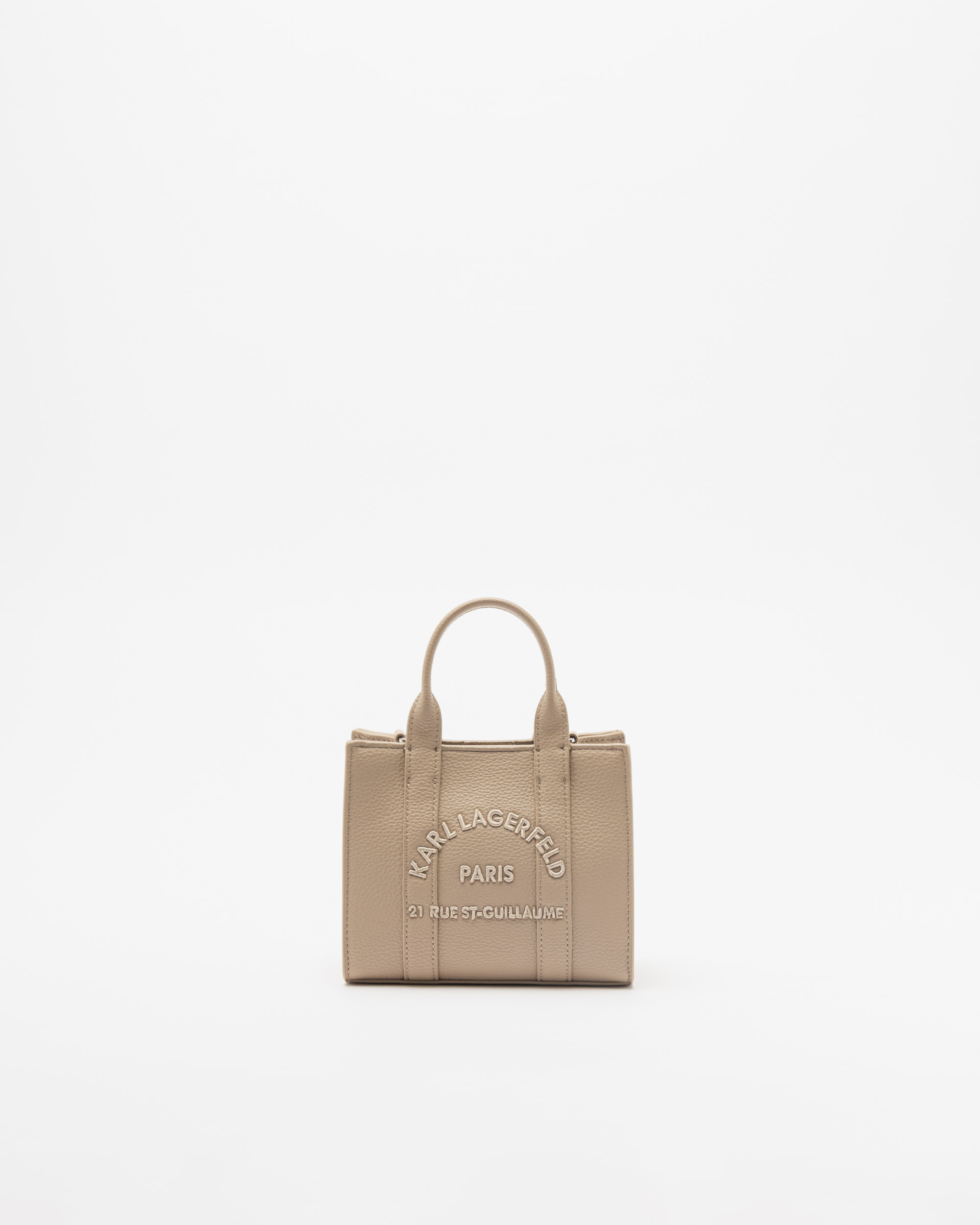 Mala tote bag Karl Lagerfeld K/RSG Mini Square Tote Taupe