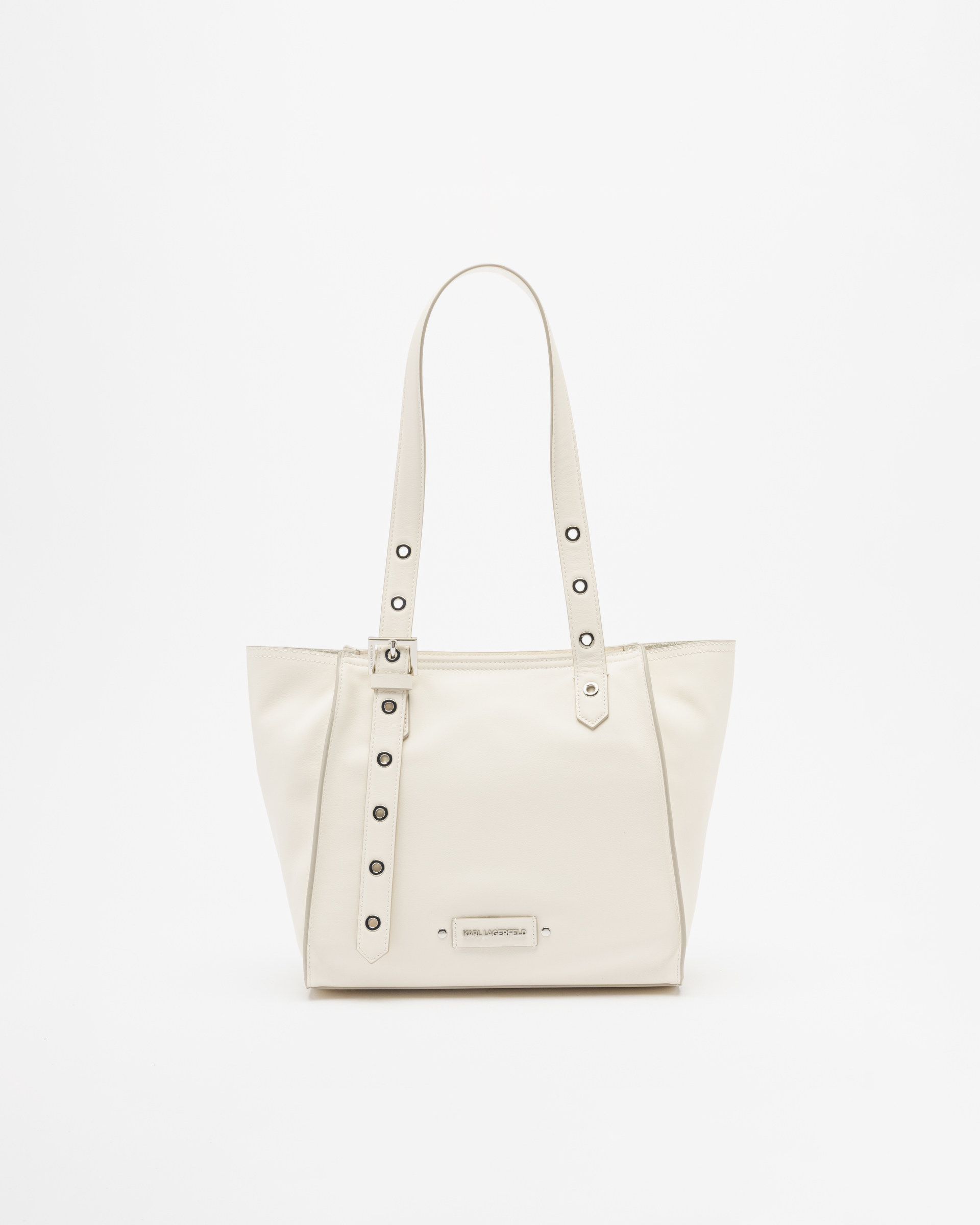 Mala tote bag Karl Lagerfeld K/EYELETS MD Tote Branco