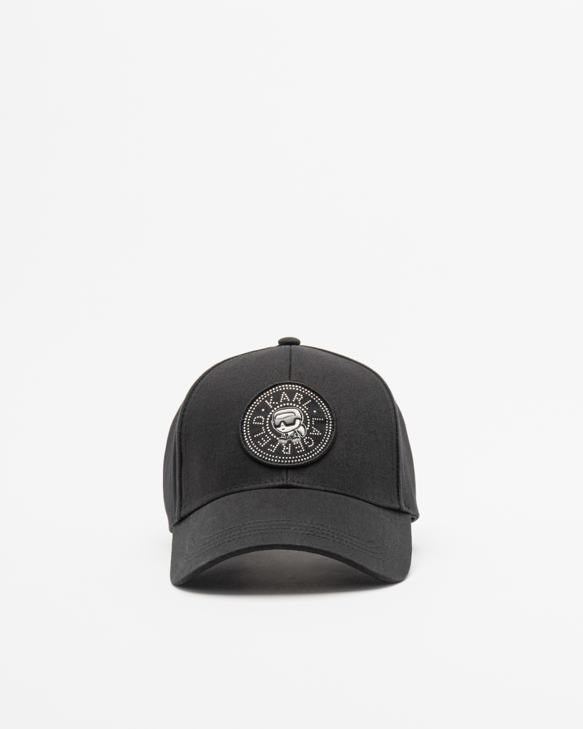 Boné Karl Lagerfeld Ikon Circle Karl Cap Preto