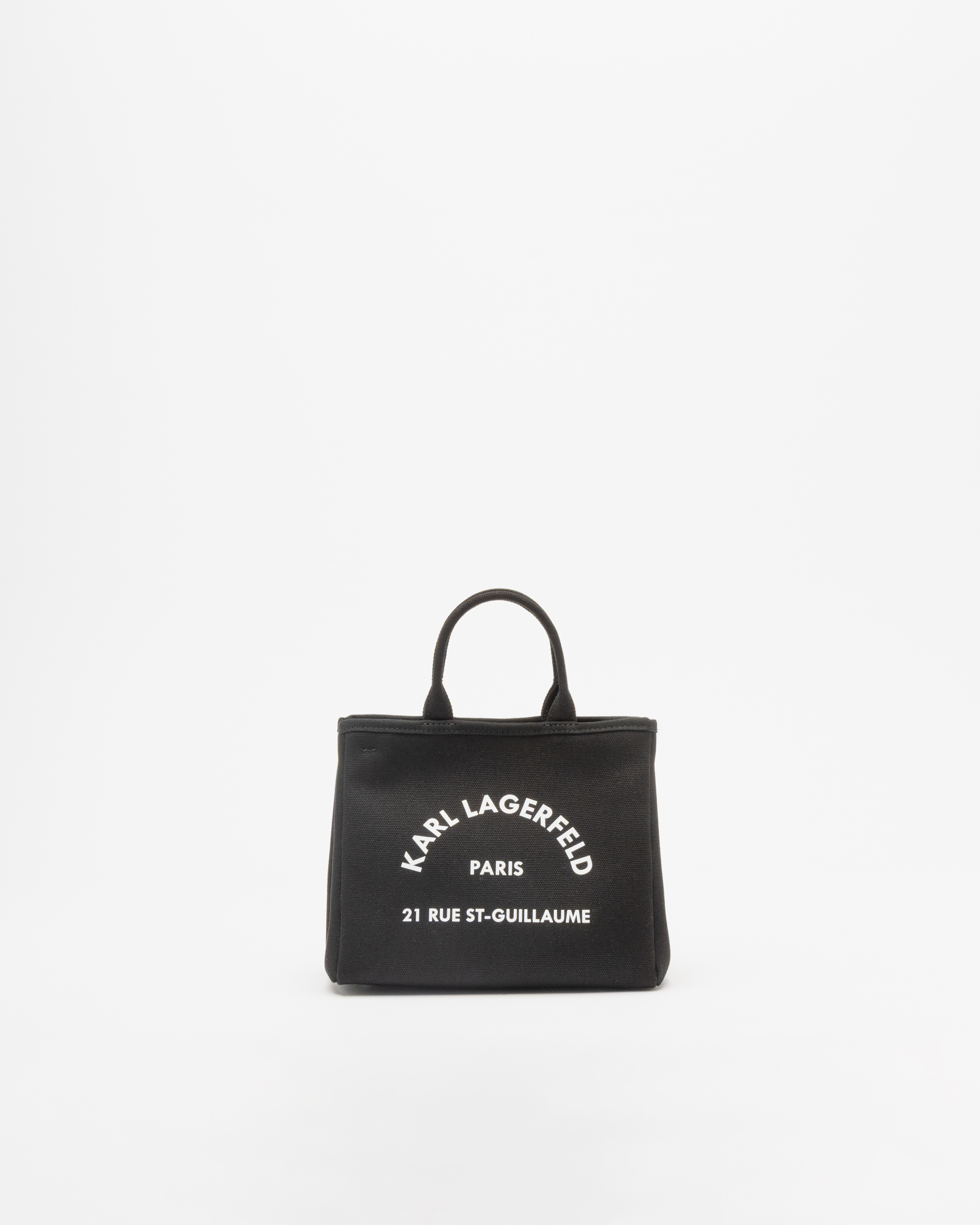 Mala à tiracolo Karl Lagerfeld K/RSG Conv. Trapeze Mini SHP Preto