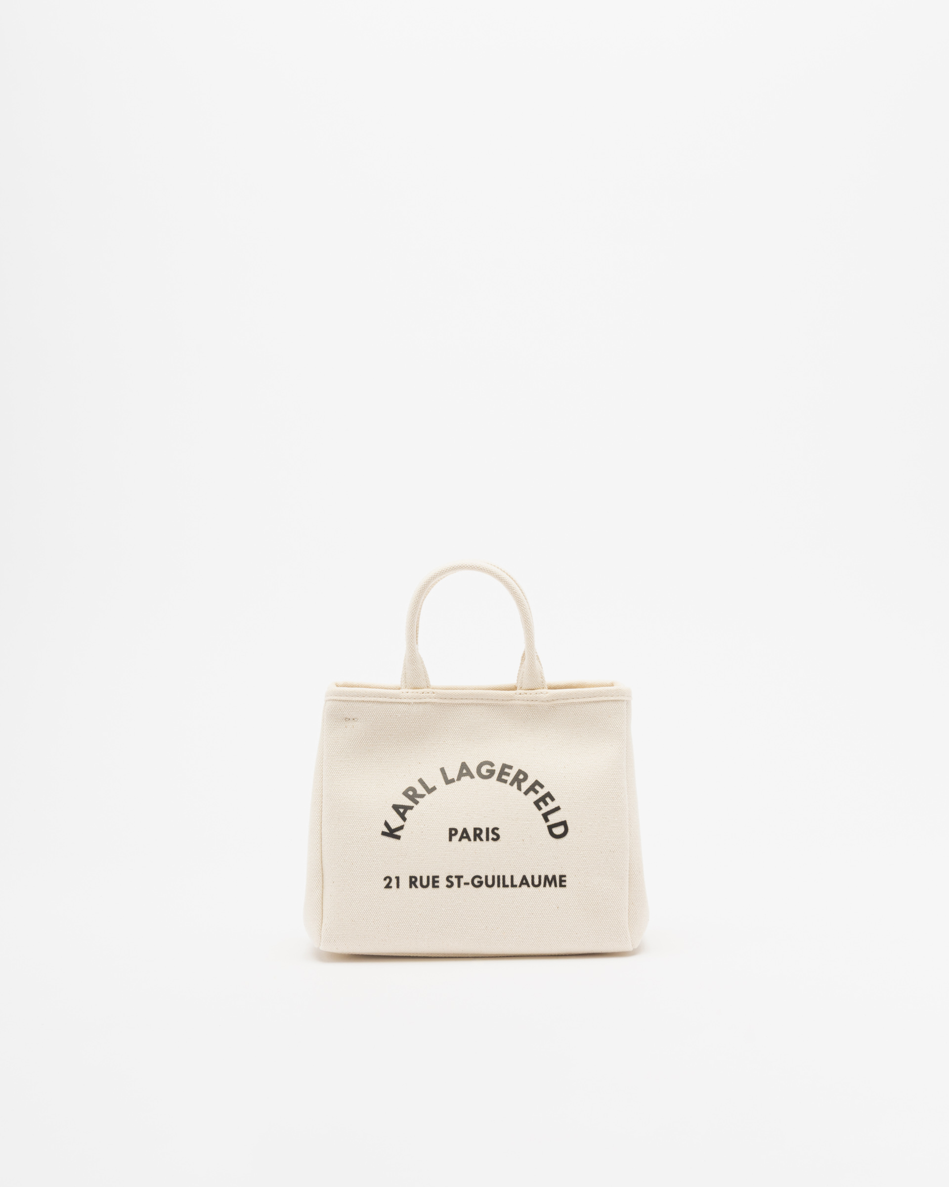 Mala à tiracolo Karl Lagerfeld K/RSG Conv. Trapeze Mini SHP Bege