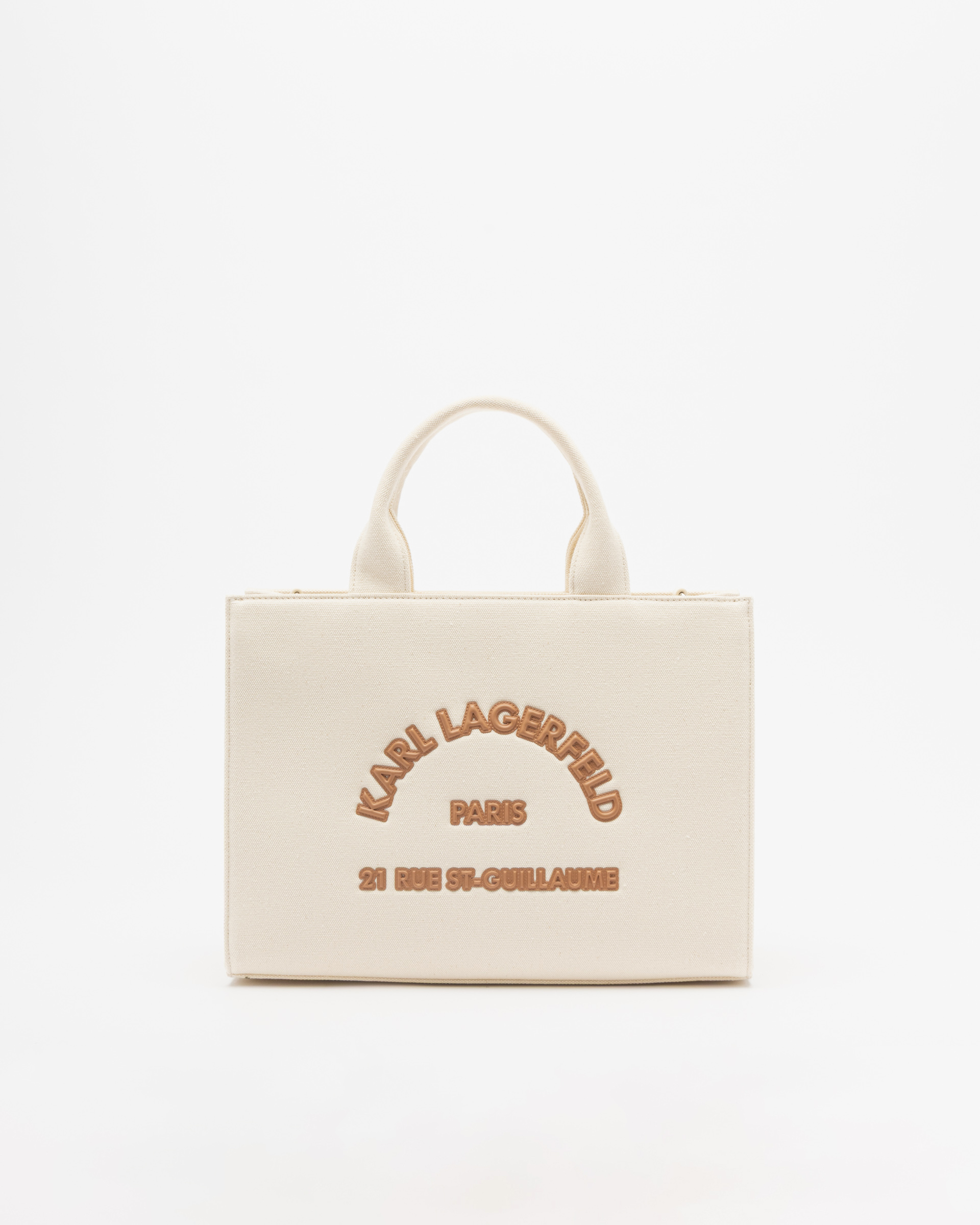 Mala tote bag Karl Lagerfeld K/RSG Square Medium Tote Bege