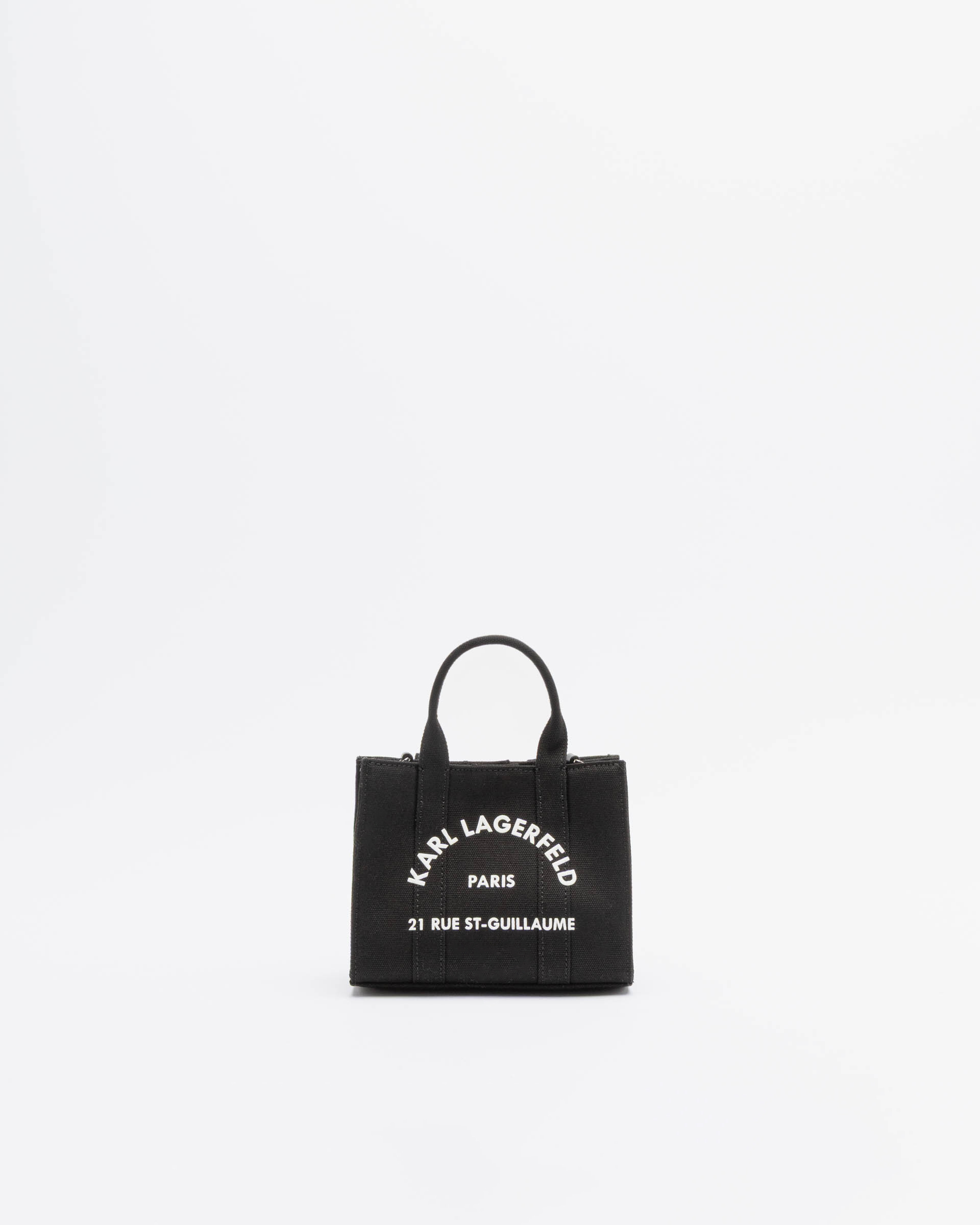 Mala tote bag Karl Lagerfeld K/RSG MD Square Tote Peb Emb. Preto