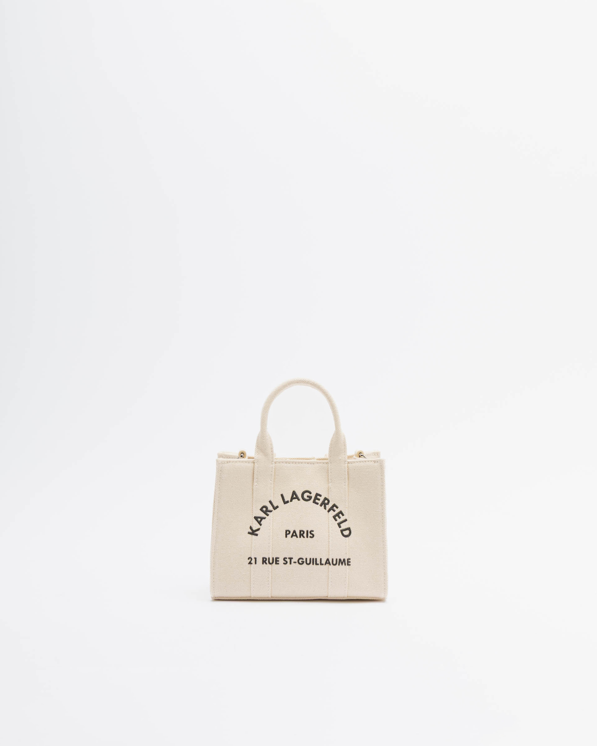 Mala tote bag Karl Lagerfeld K/RSG MD Square Tote Peb Emb. Bege