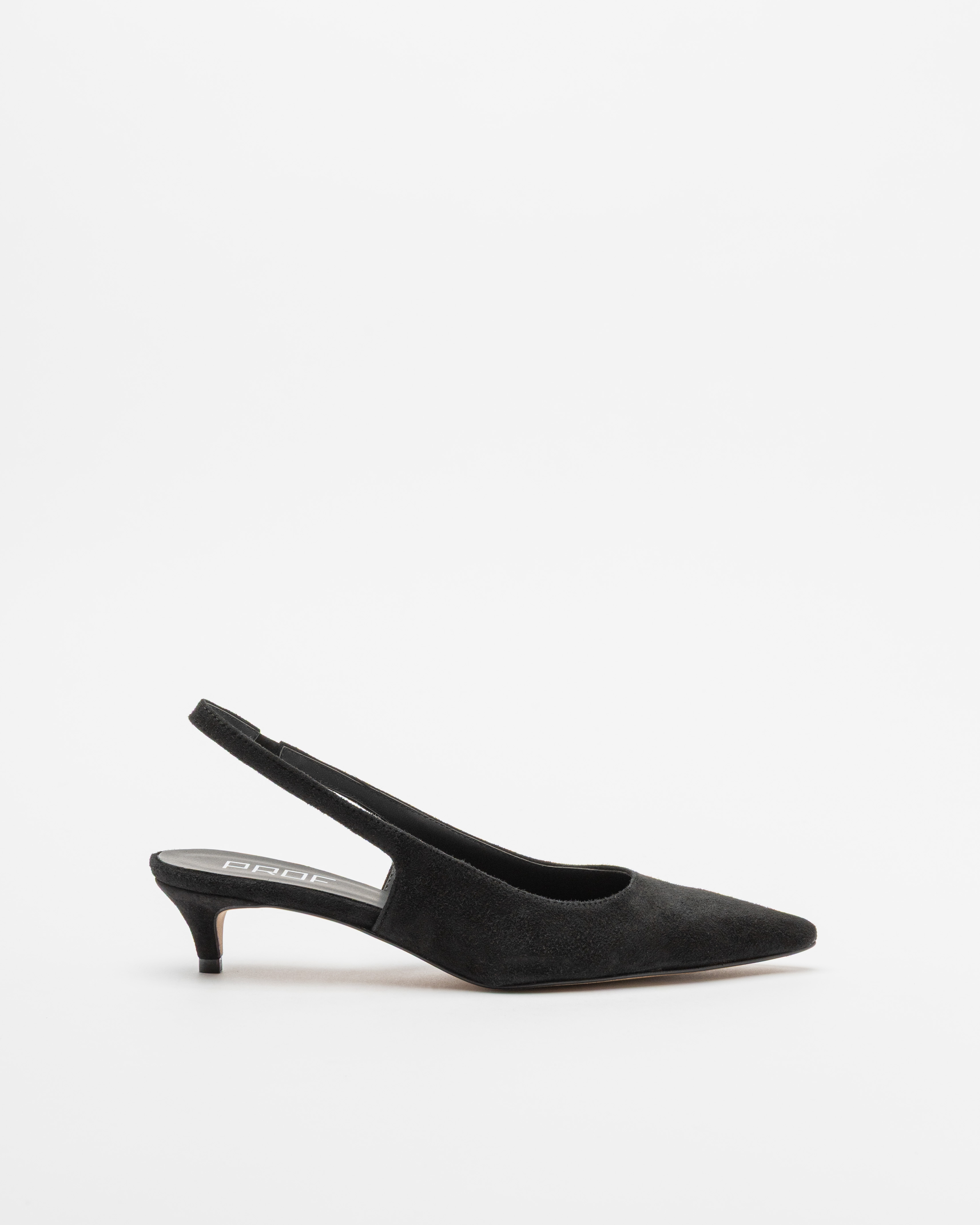 Sapato aberto atrás PROF 3005 Preto