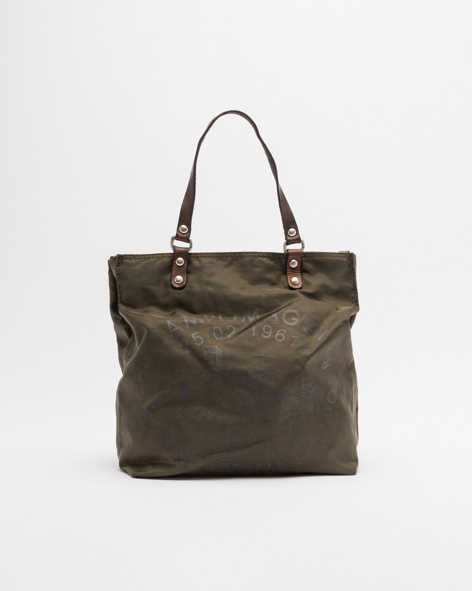 Mala tote bag Campomaggi C041720ND X2772 Verde