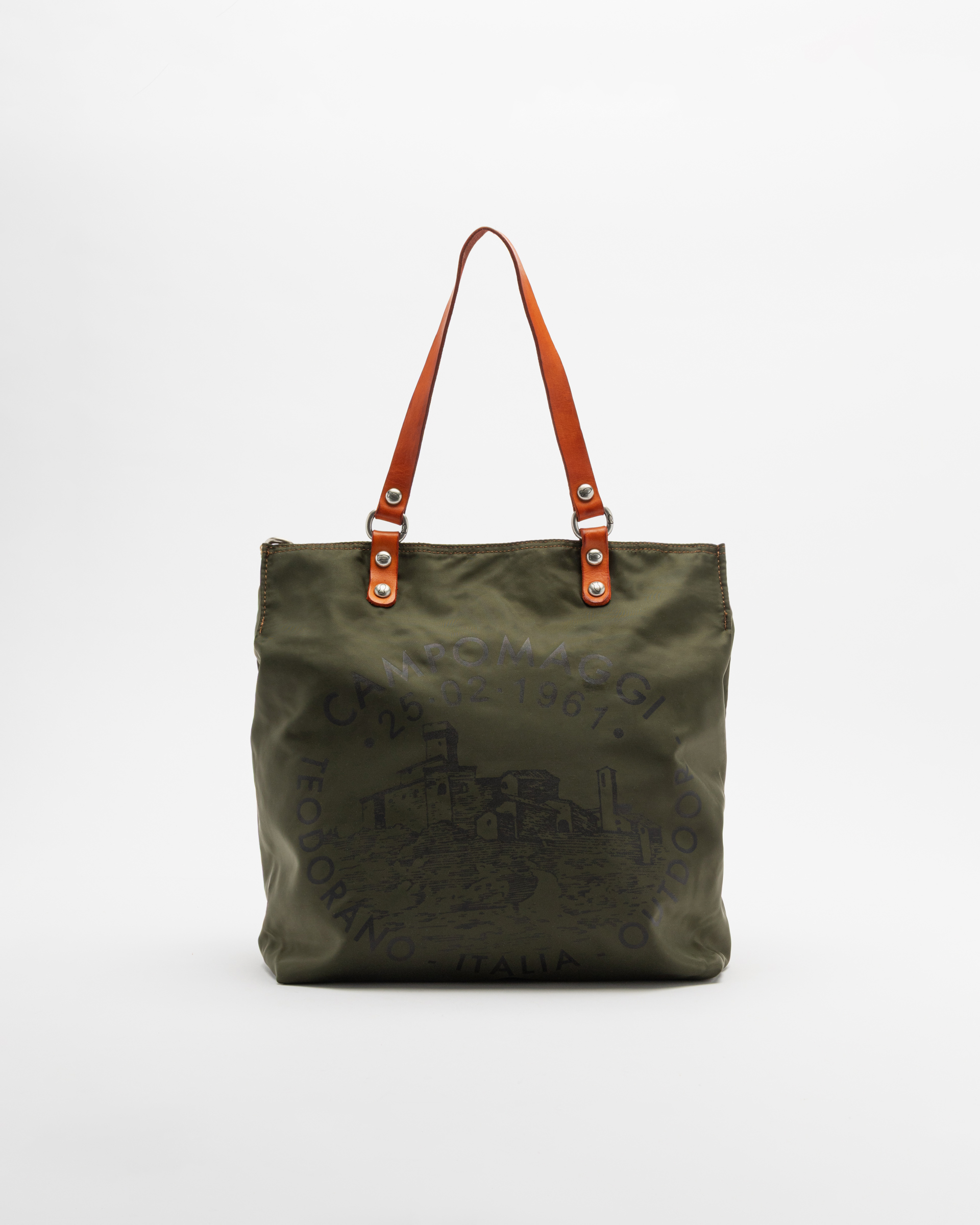 Mala tote bag Campomaggi C041720ND X2772 Verde