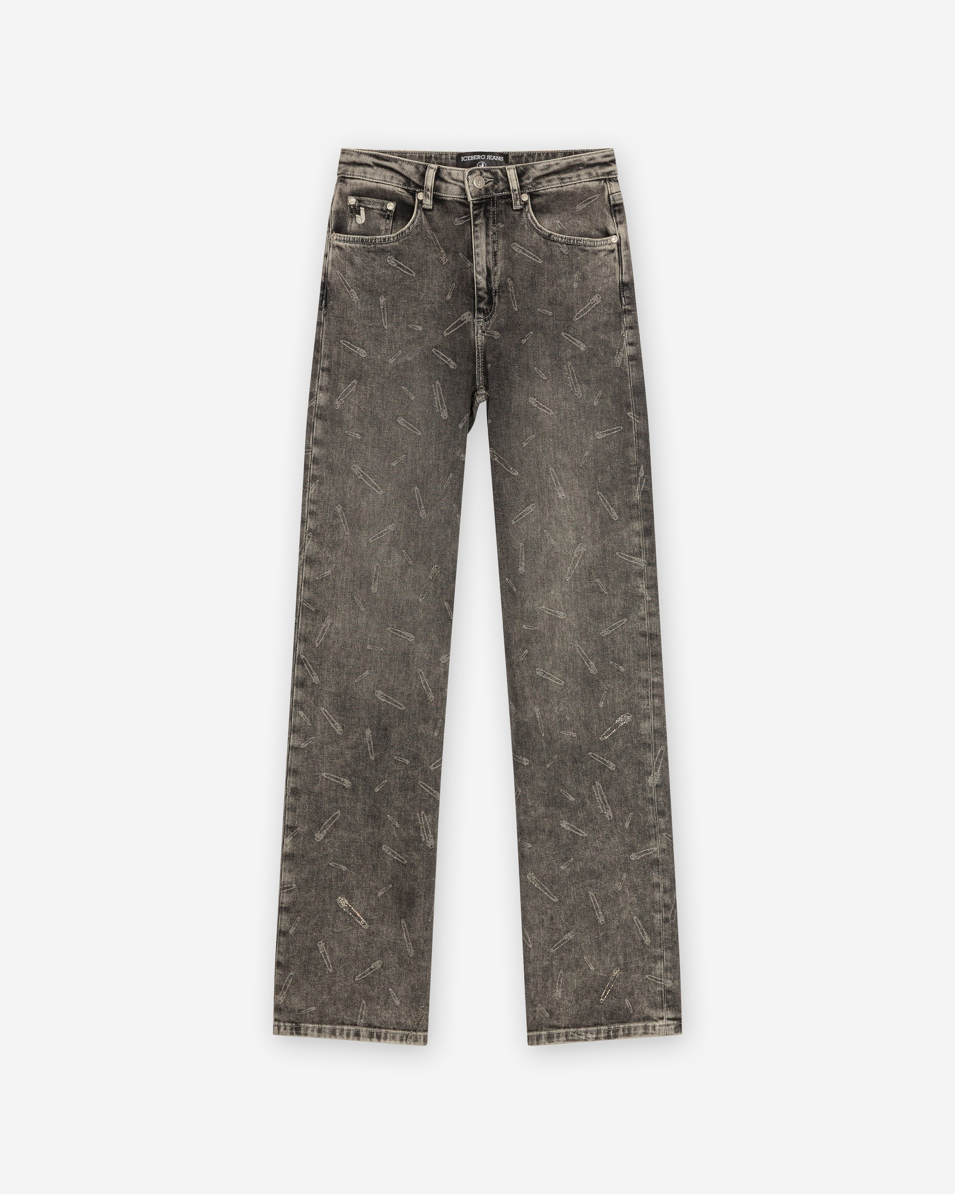 Calças de ganga Iceberg Jeans 4L Pantalone Cinzento