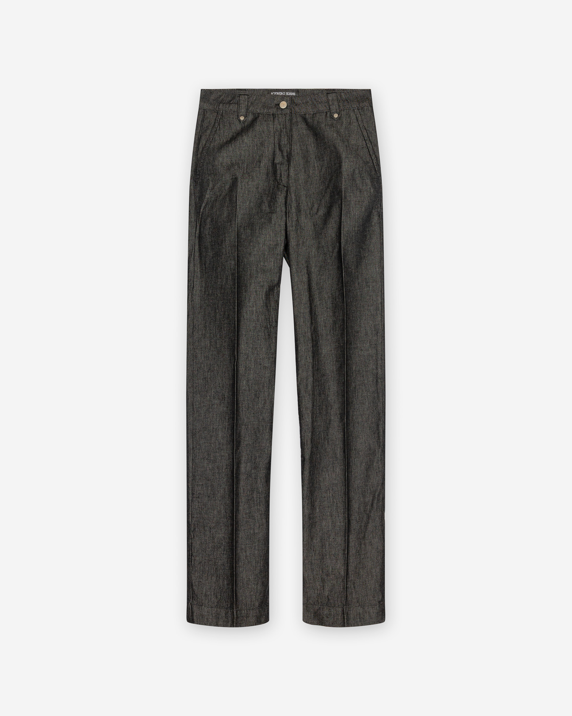 Calças Iceberg Jeans 5B Pantalone Tessuto Cinzento