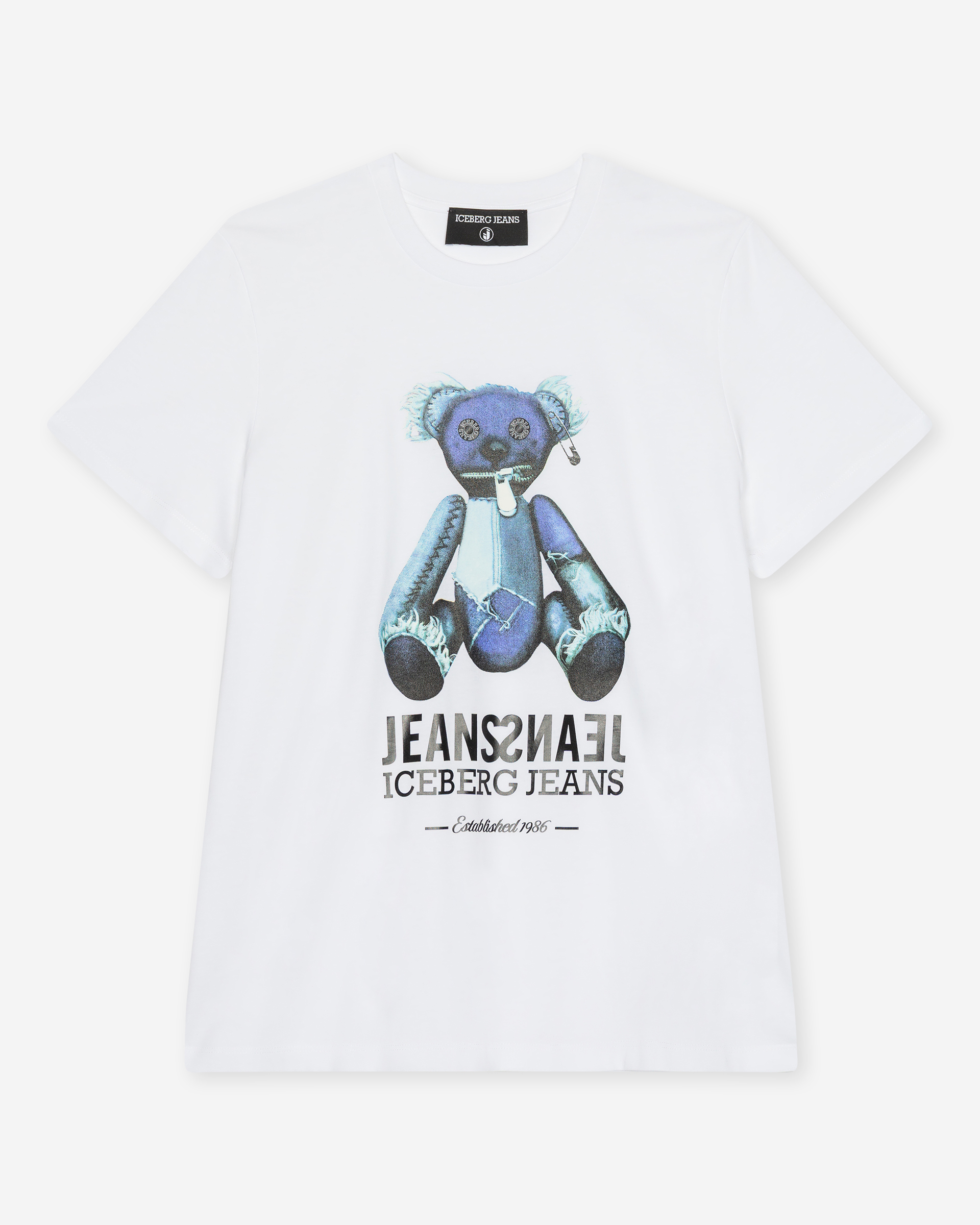 T-shirt Iceberg Jeans F023-P400 Branco