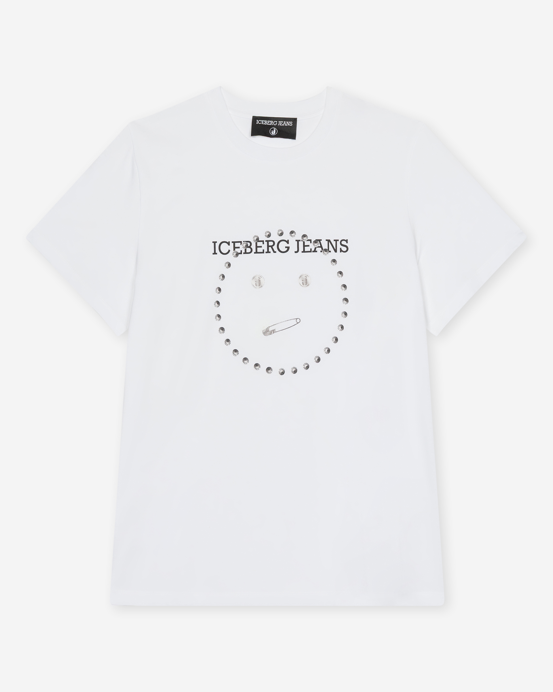 T-shirt Iceberg Jeans F024-P400 Branco