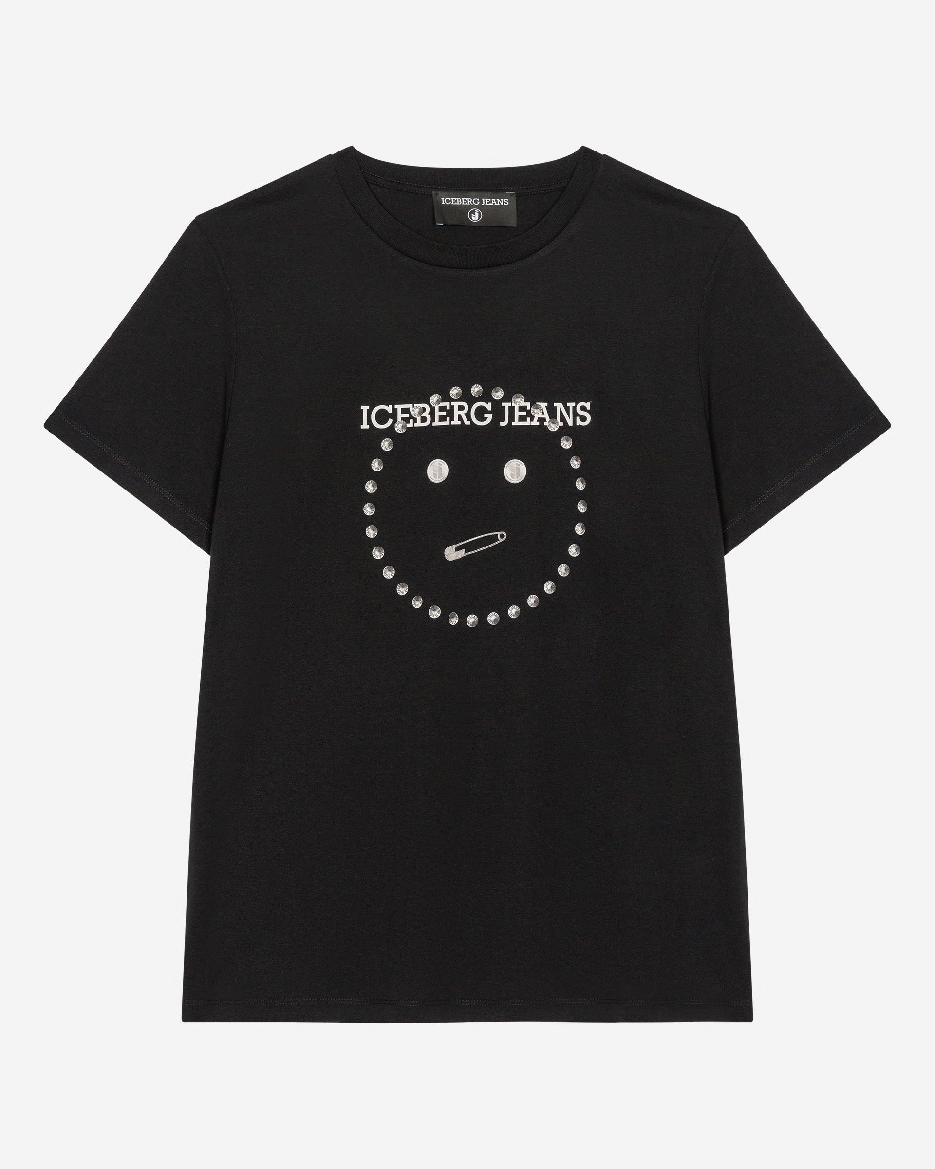T-shirt Iceberg Jeans F024-P400 Preto