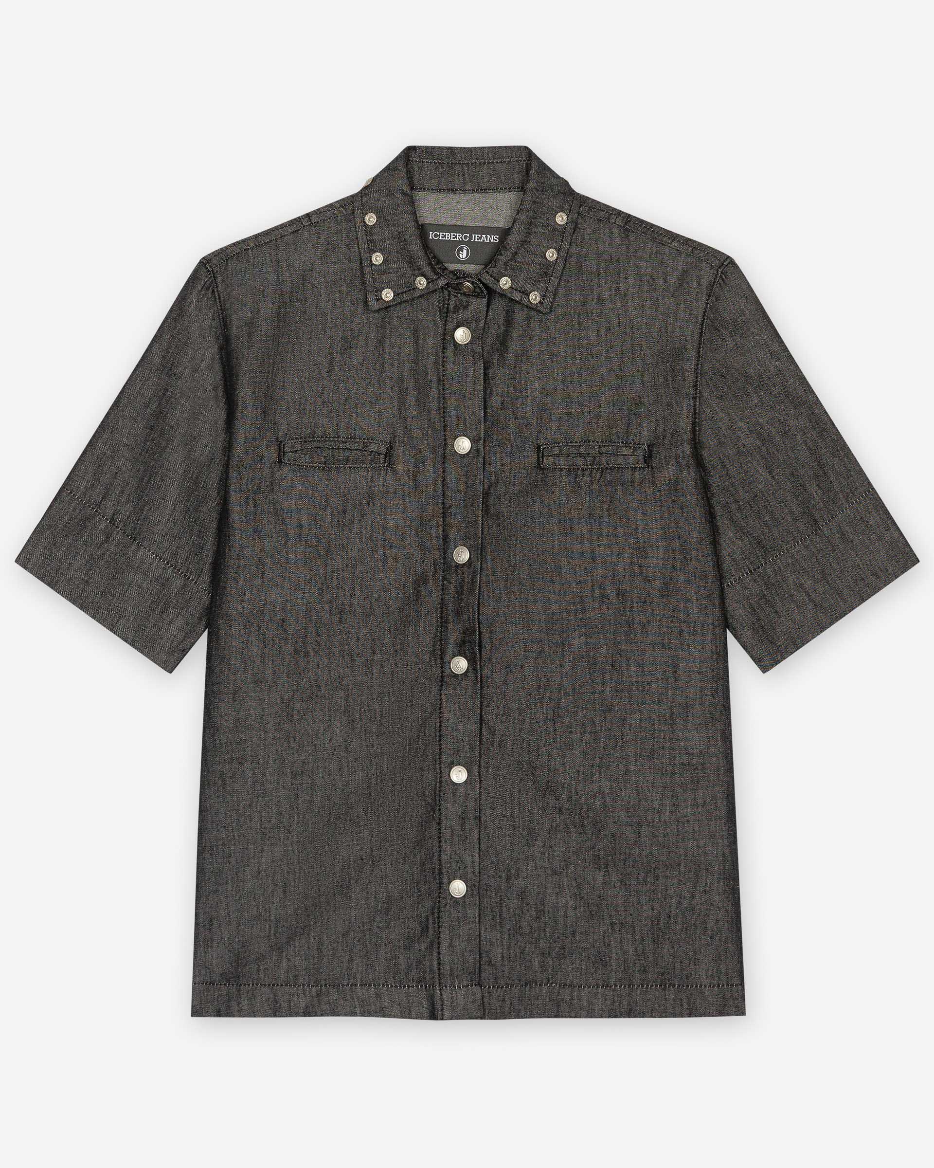 Camisa Iceberg Jeans G091-P617 Preto