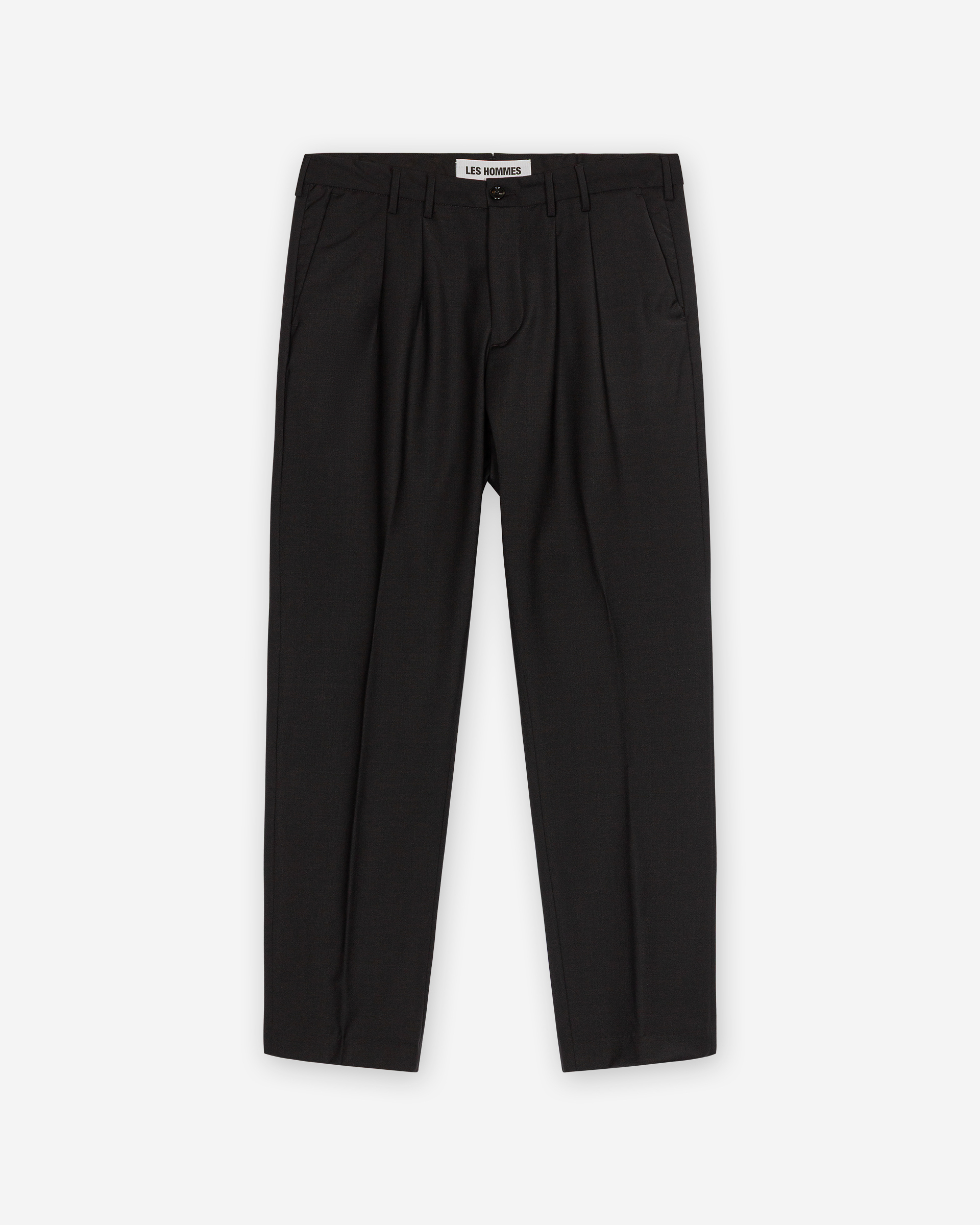 Calças clássicas Les Hommes 261L01004 Preto