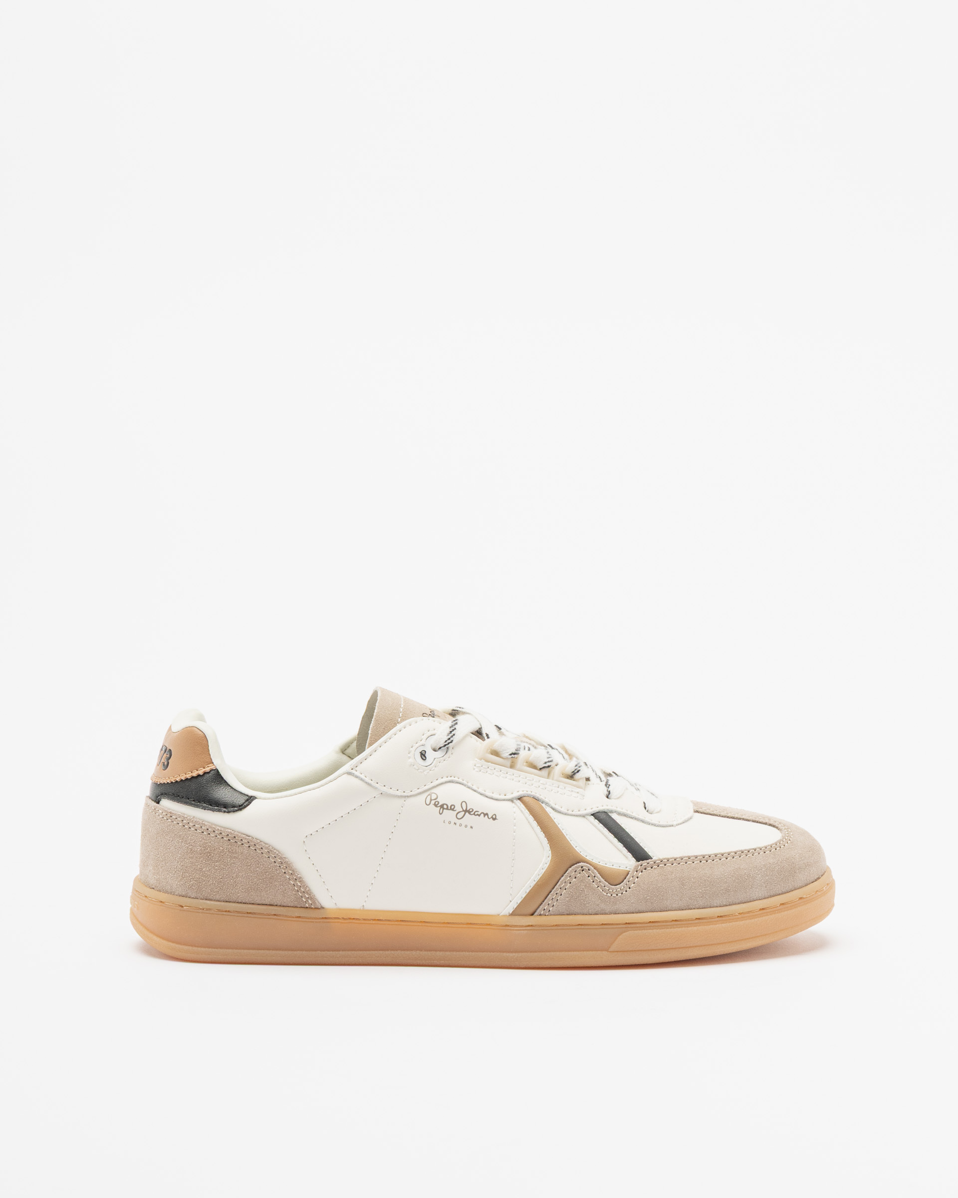 Sapatilhas brancas Pepe Jeans London Ball Mood Branco