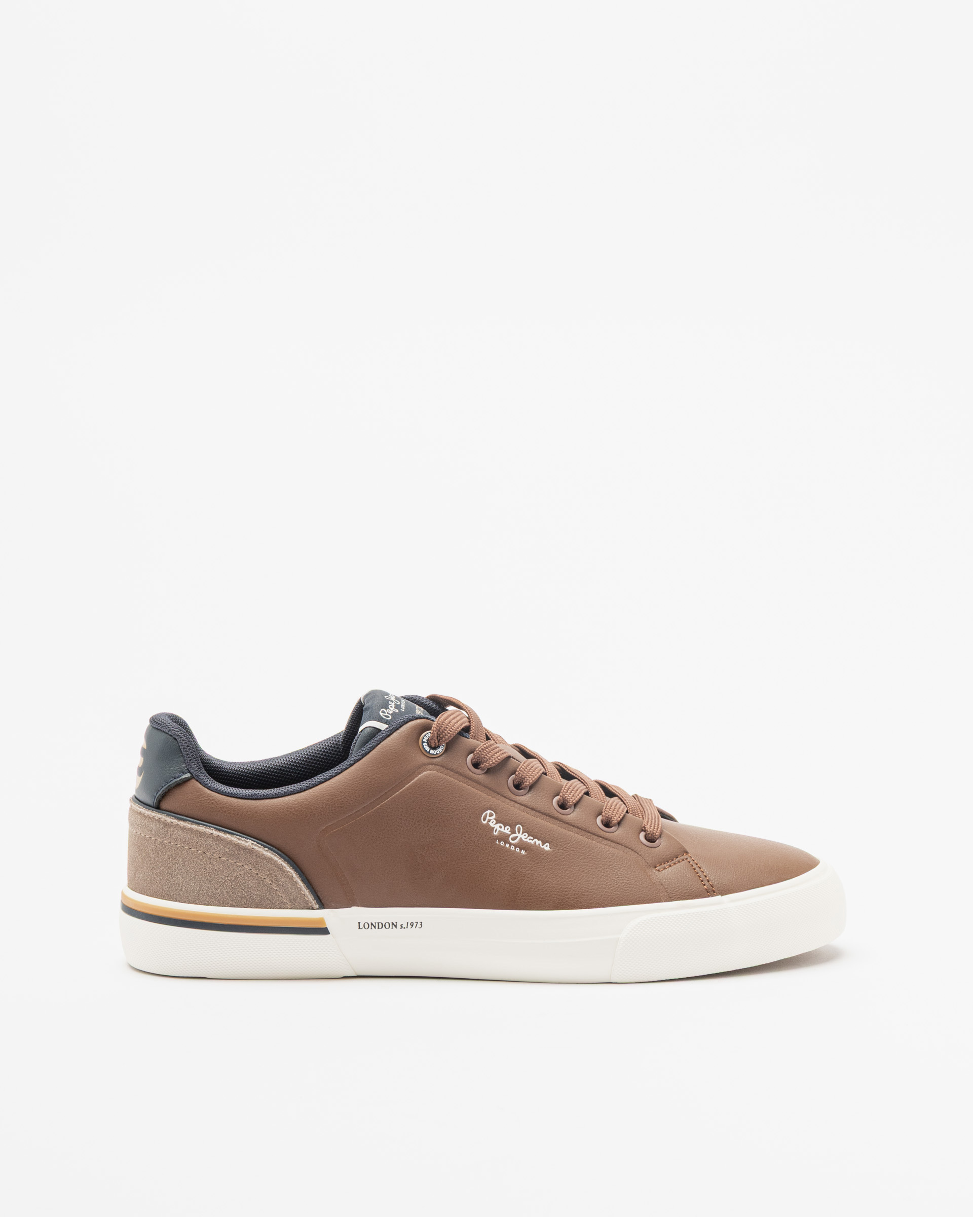 Sapatilhas Pepe Jeans London Kenton Campus Castanho