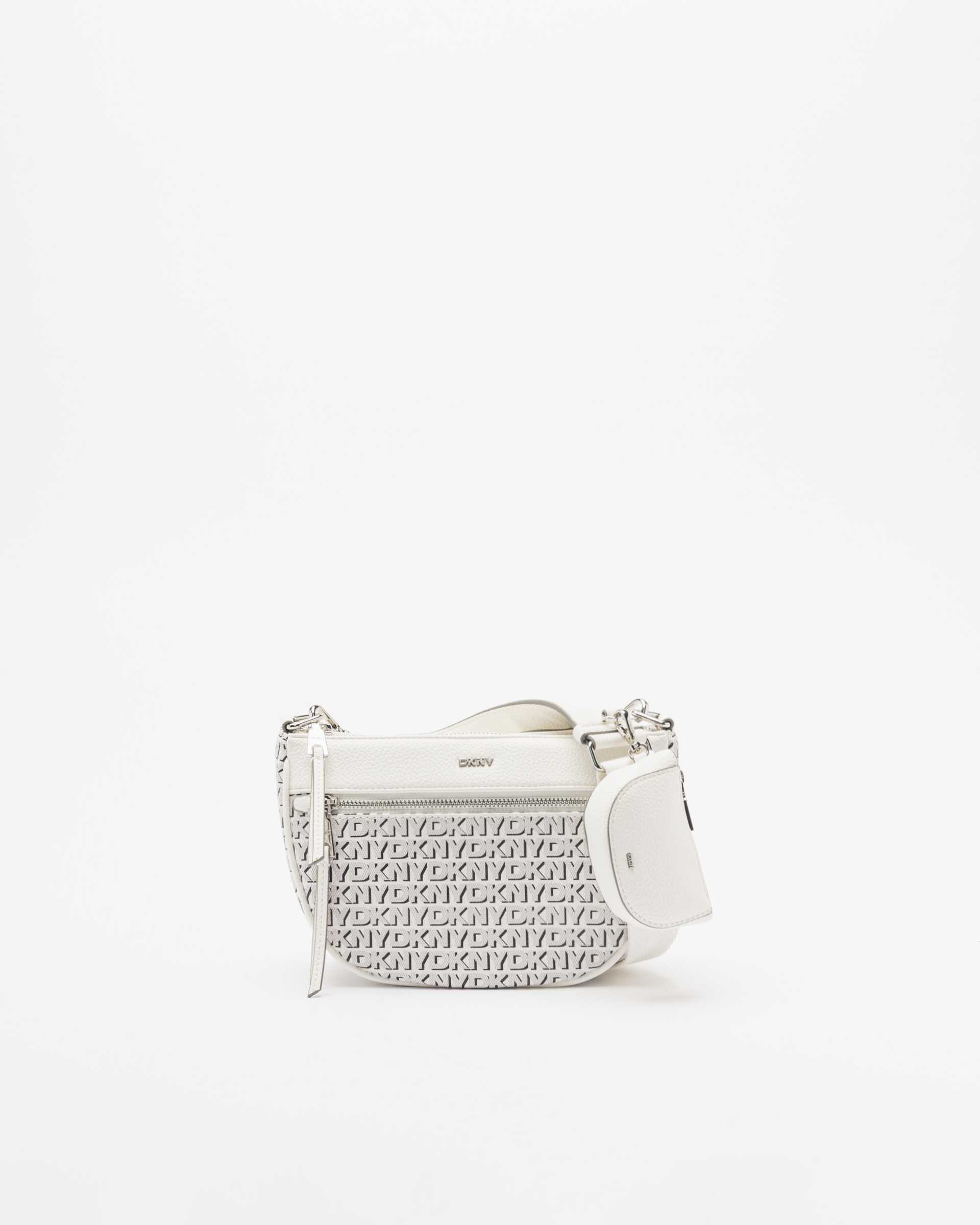Mala de ombro Dkny Zoie Crest Body Branco