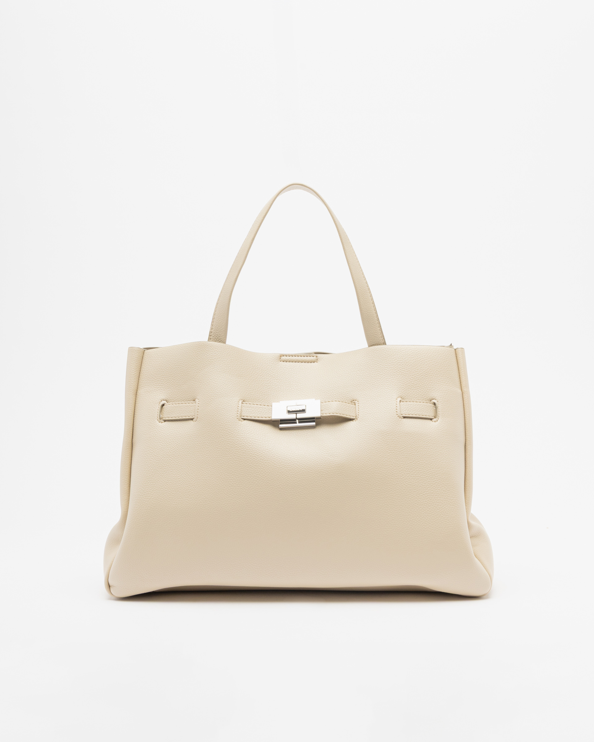 Mala de mão Dkny Bryar LG Satchel Bege
