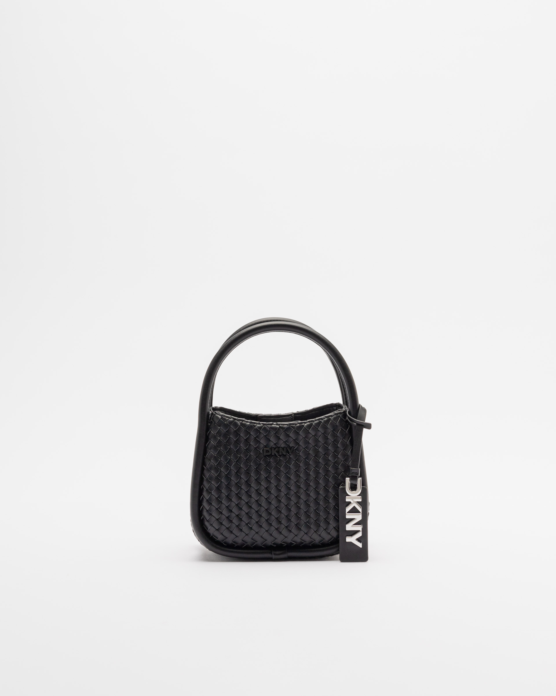 Mala de mão Dkny Capri Hobo Crossbody Preto