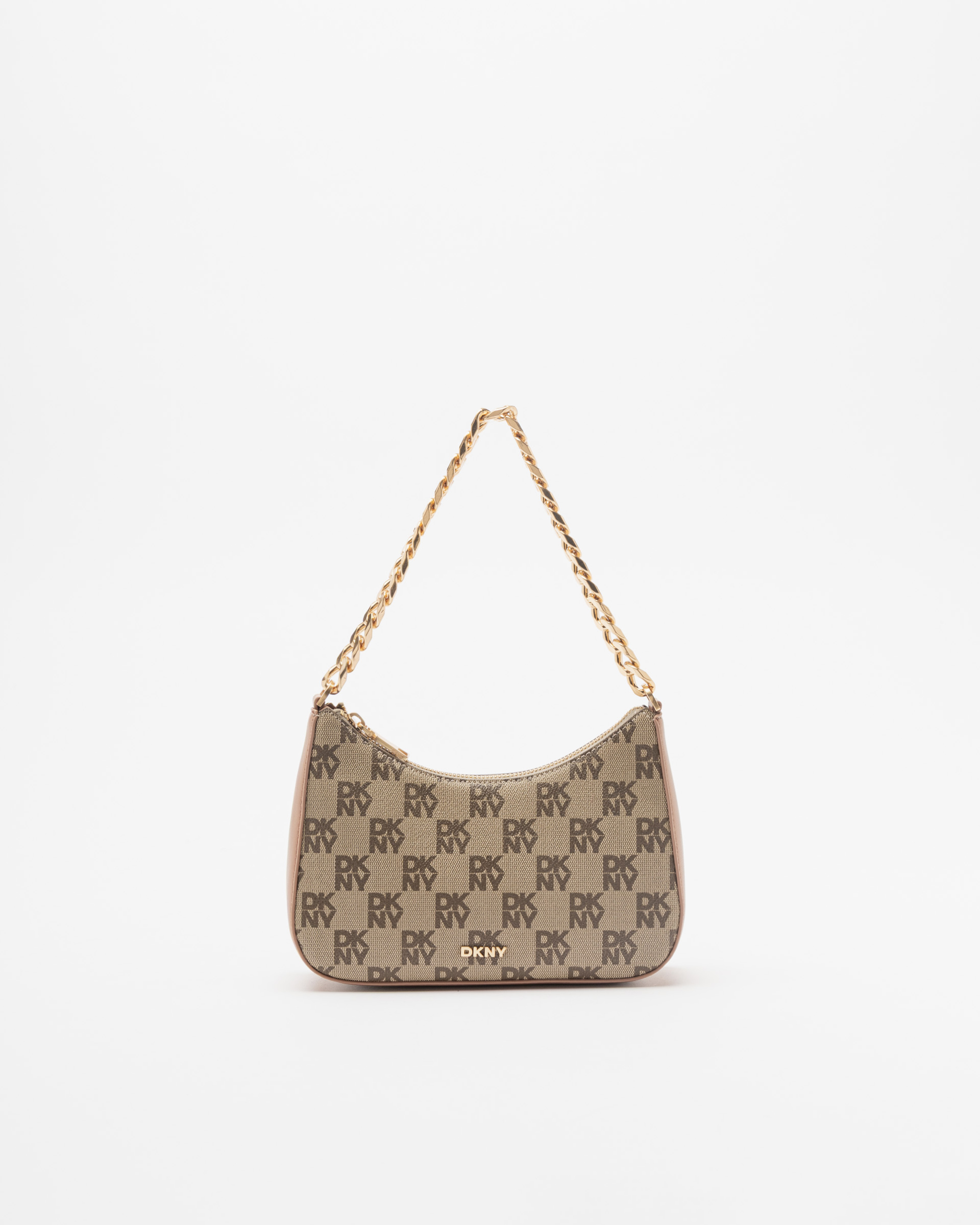 Mala à tiracolo Dkny Jenna Demi Crossbody Bege