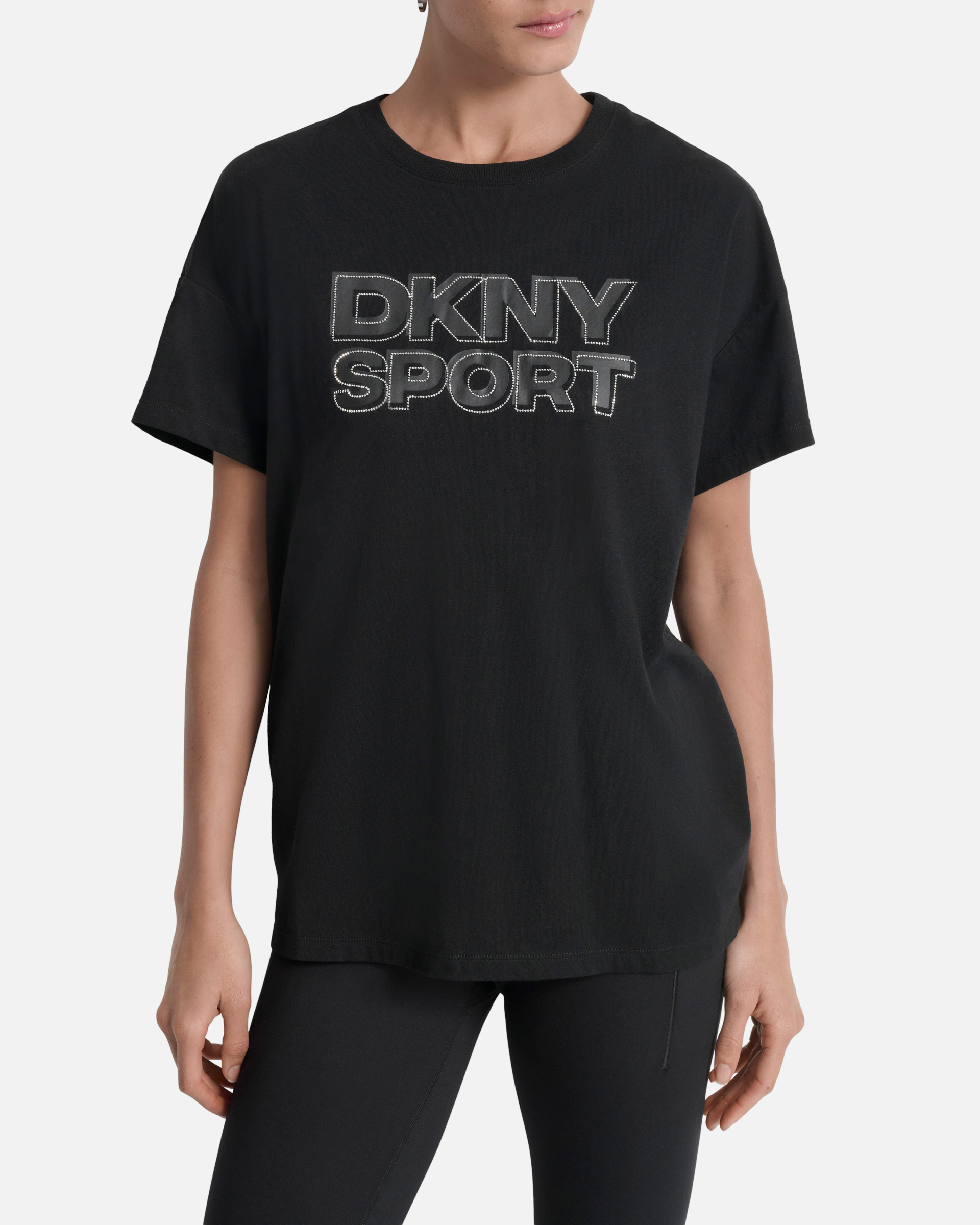 T-shirt DKNY Sport DP5T1346 Preto