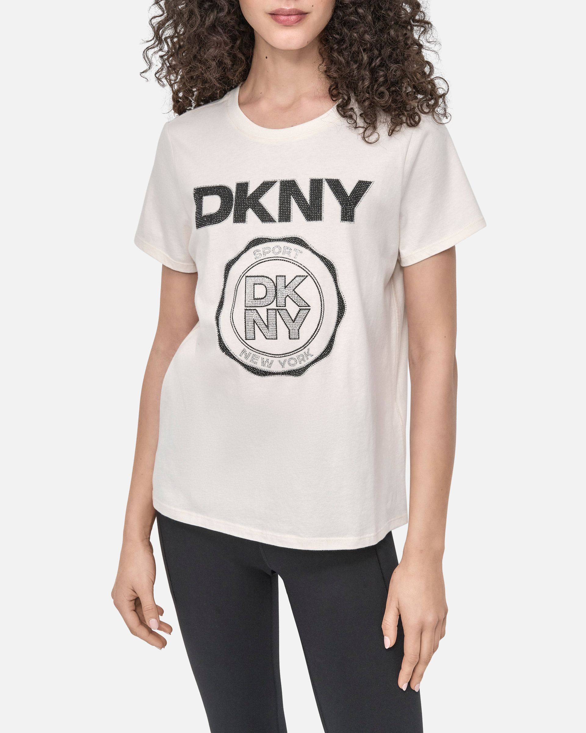 T-shirt DKNY Sport DP5T1366 Bege