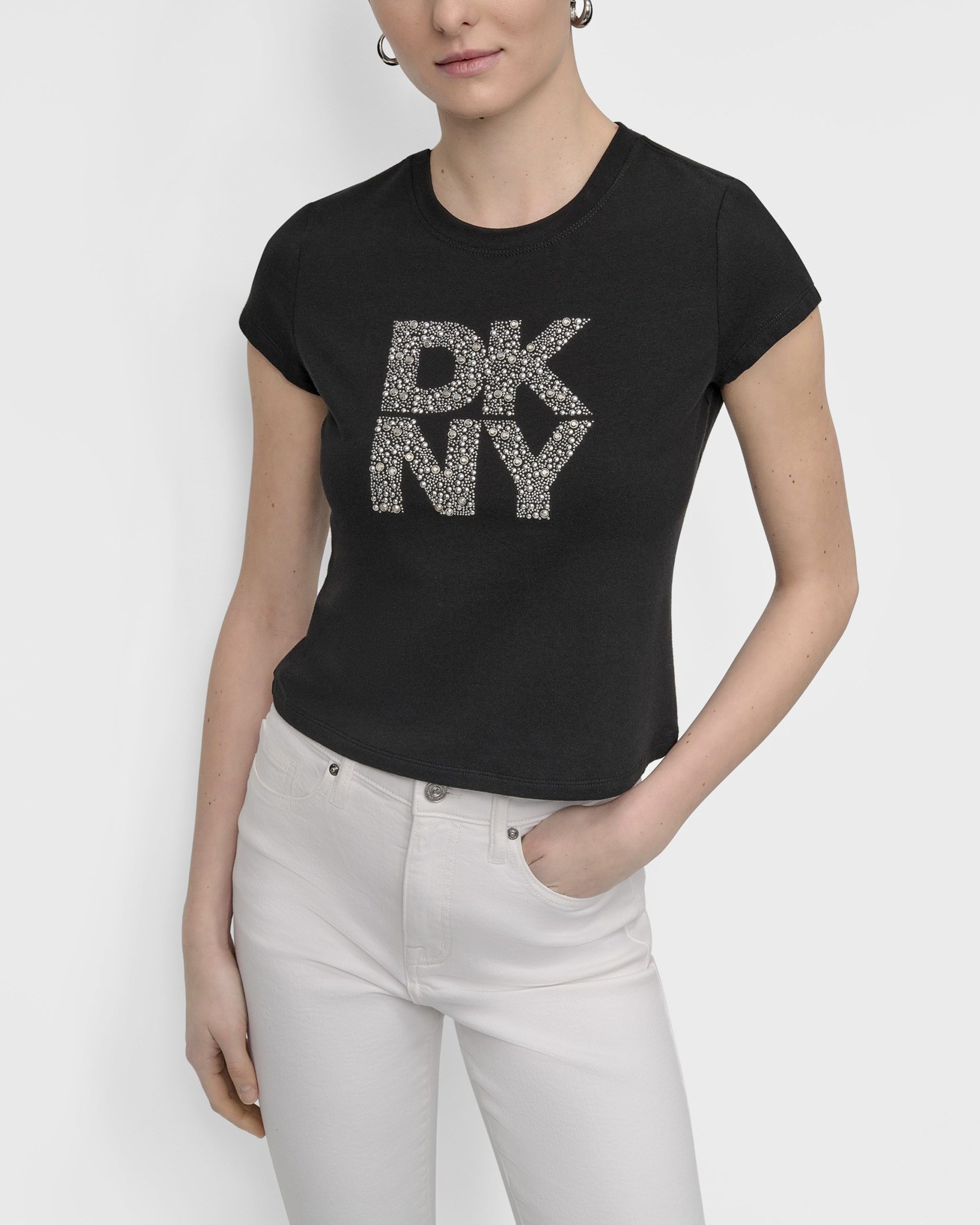T-shirt DKNY Jeans DJ5T1512 Preto
