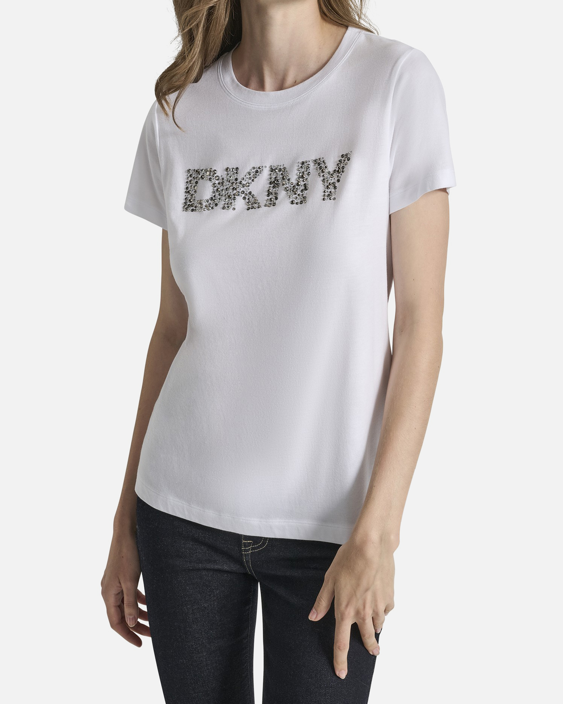 T-shirt DKNY Jeans DJ5T1627 Branco