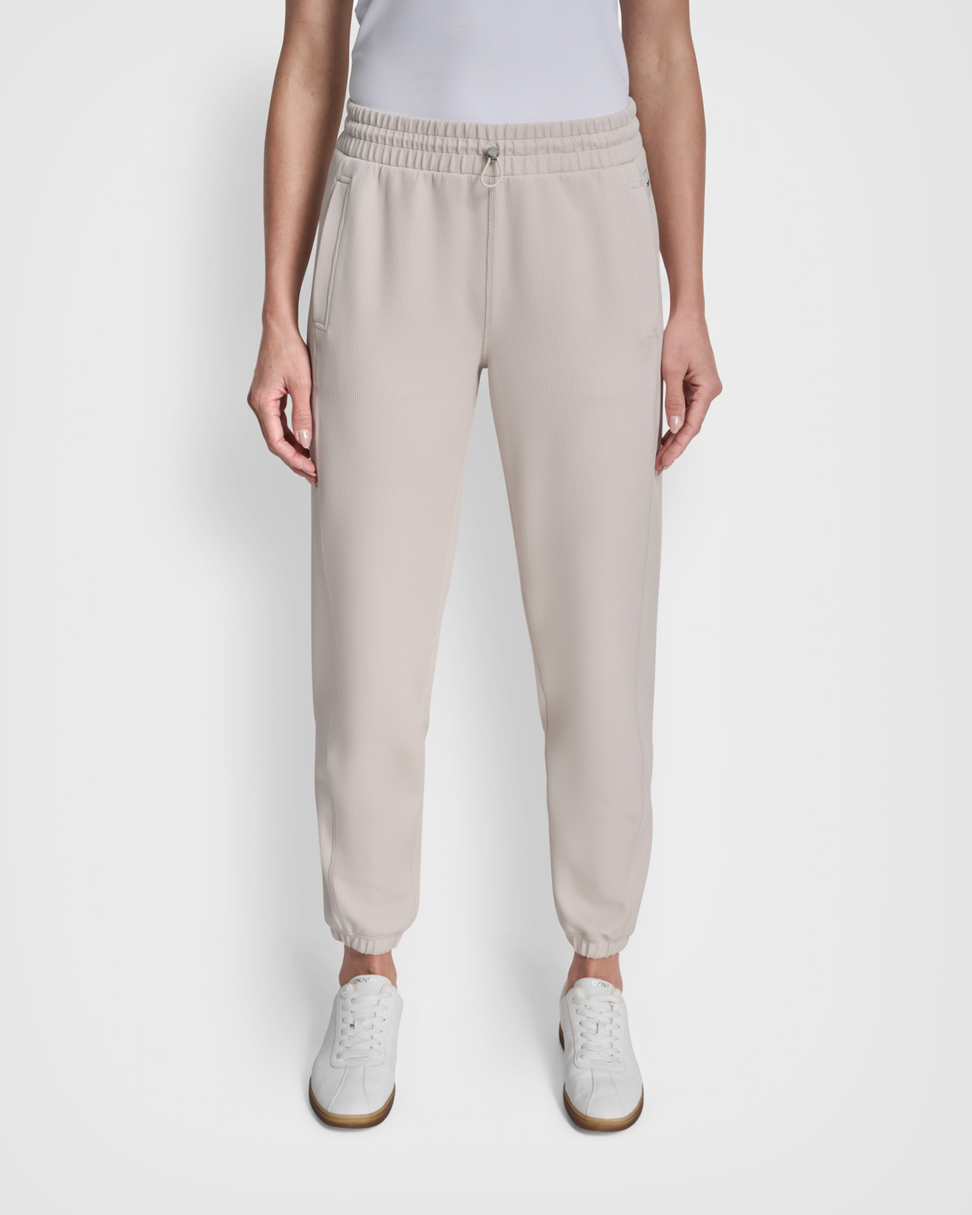 Calças de fato de treino DKNY Sport DP6P3859 Bege